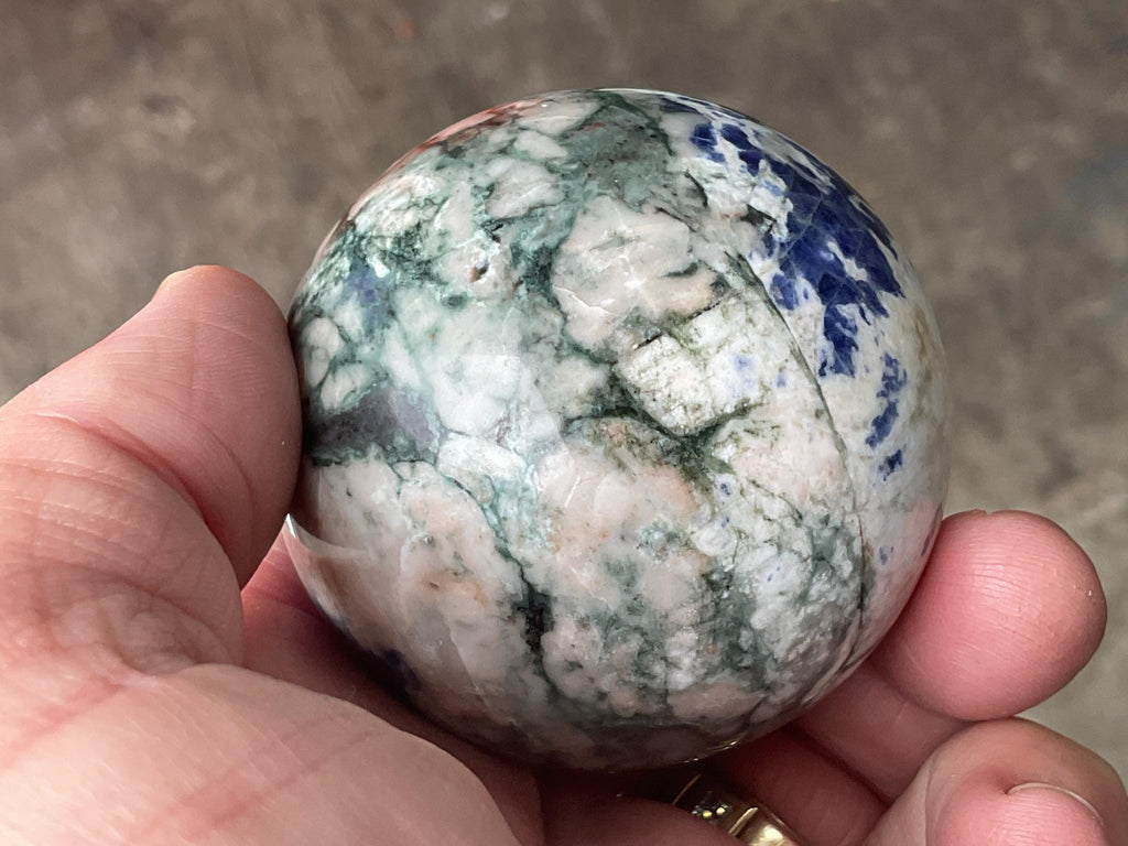 242g Sodalite Sphere A