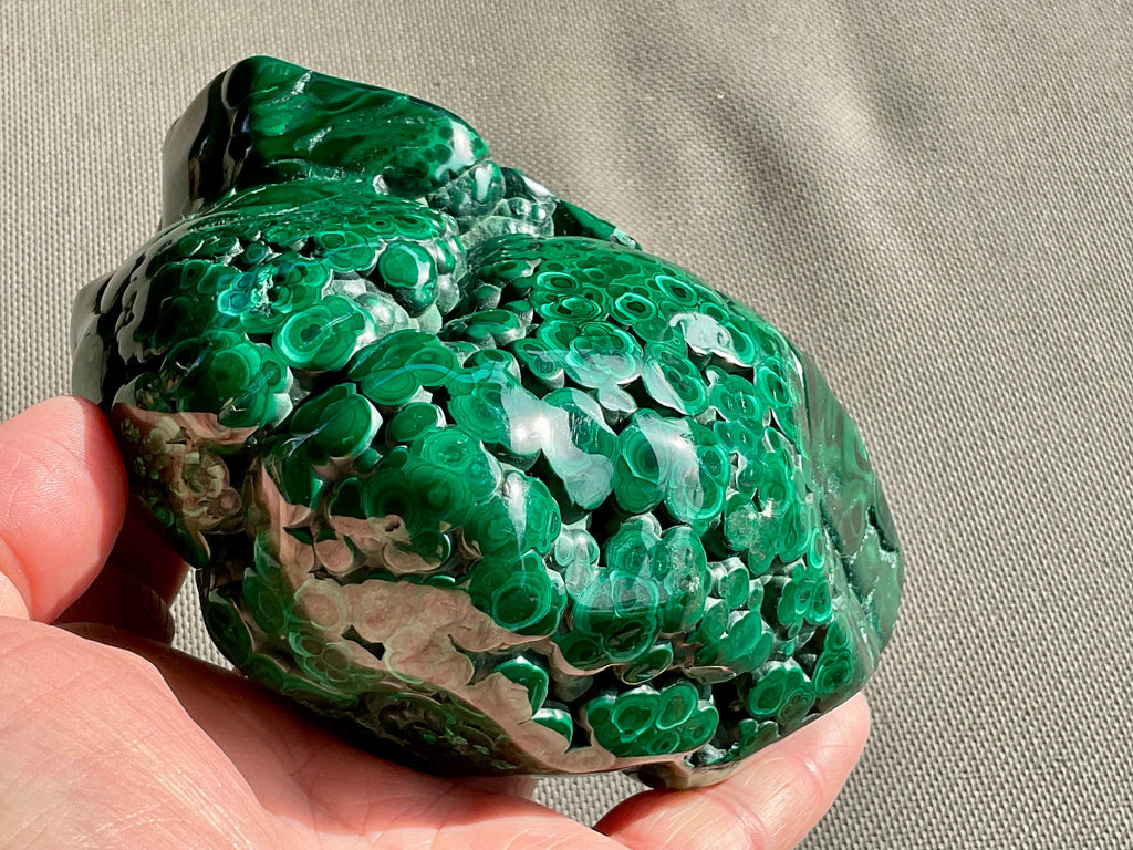 1.2kg XL Malachite Polished Specimen