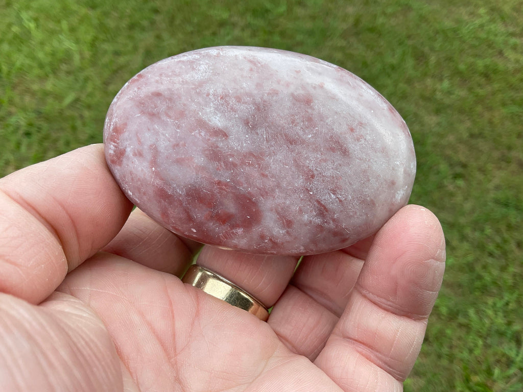 83g Pakistan Strawberry Jasper Palmstone 5C