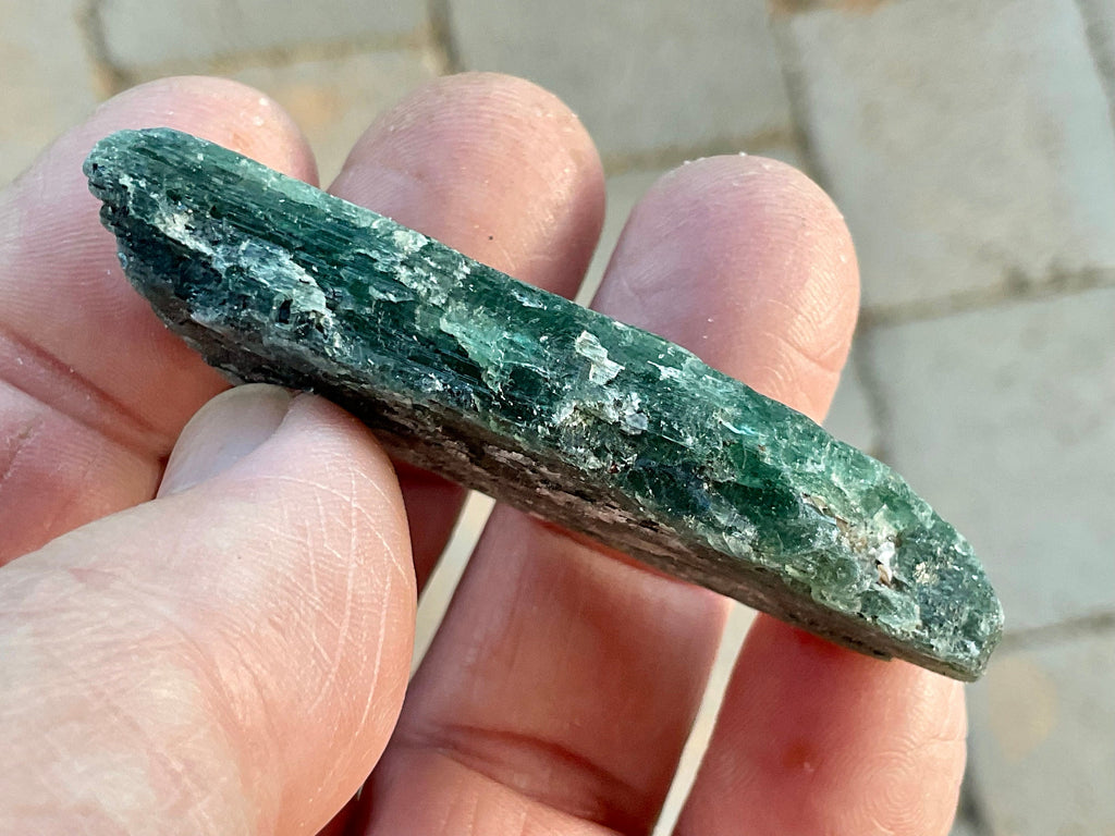 34g Dark Green Pakistan Kyanite + Rough 2B