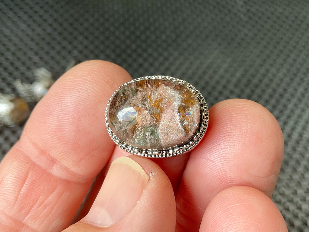 4g Lodelite Cabochon in Antique Style setting A