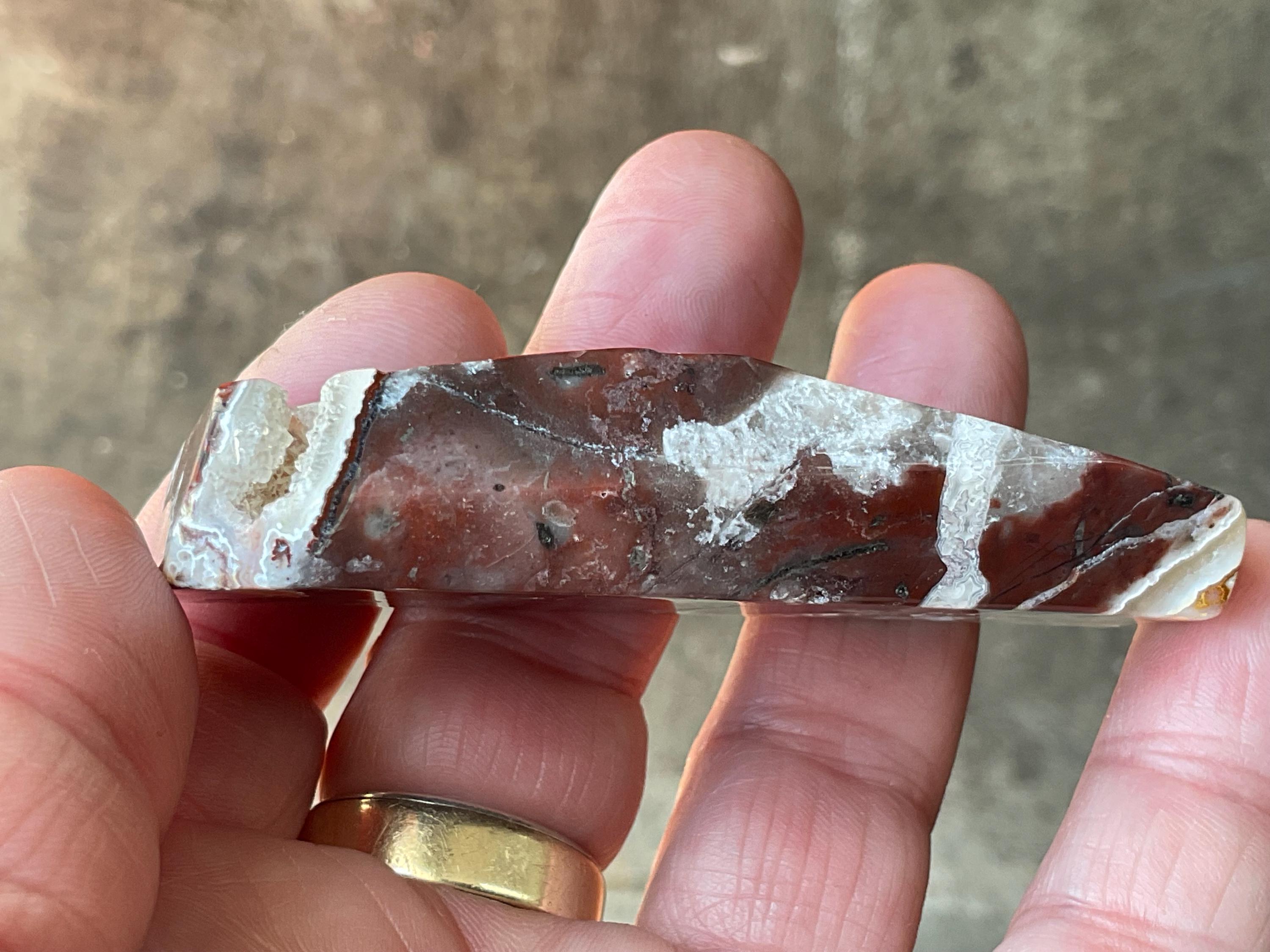 76g Mexican Crazy Lace Agate Freeform 13B