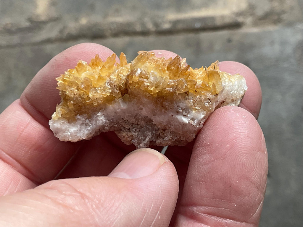 16g Amber Calcite Specimen 1A from Guizhou, China
