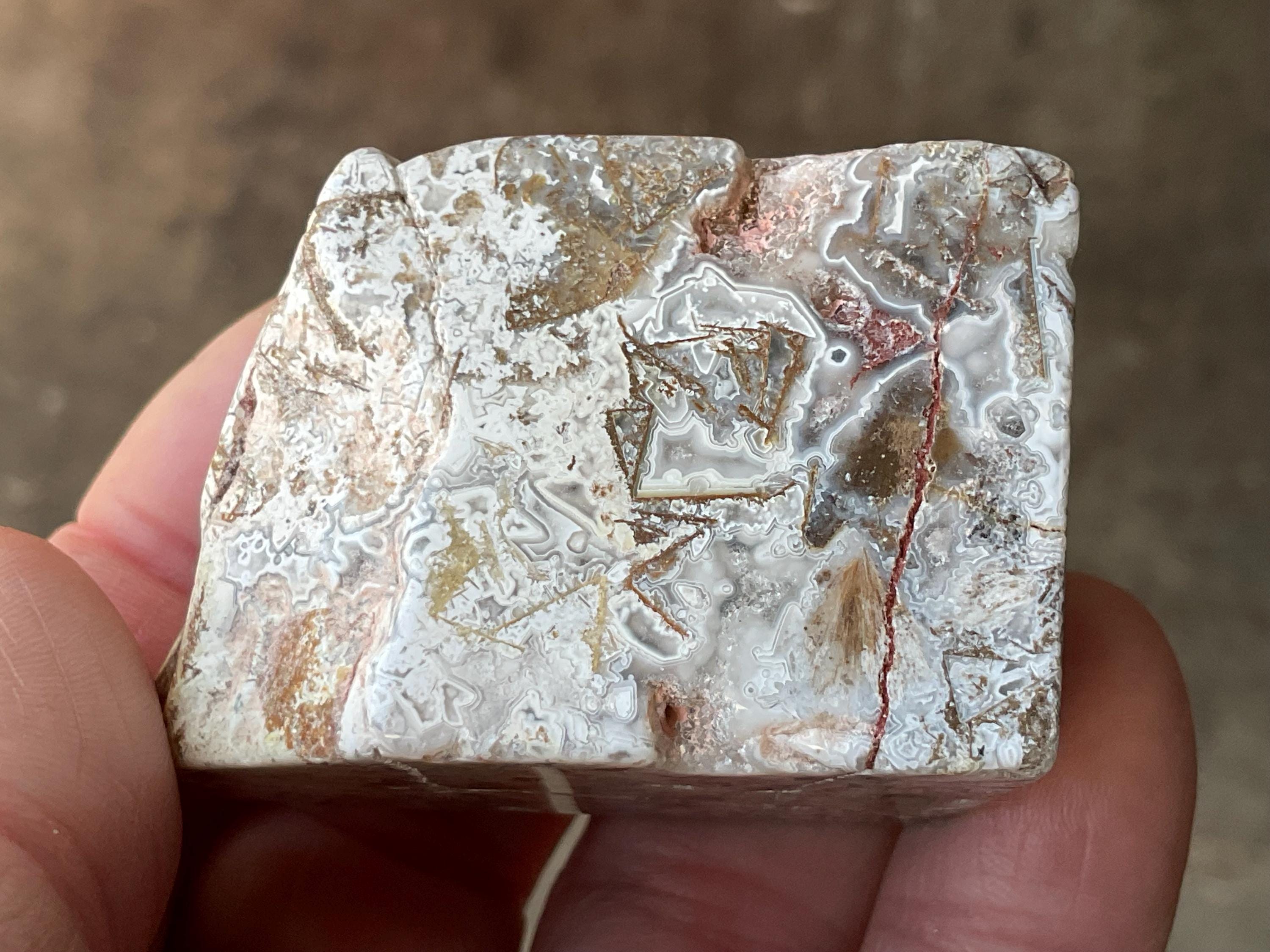 100g Mexican Crazy Lace Agate Freeform 20B
