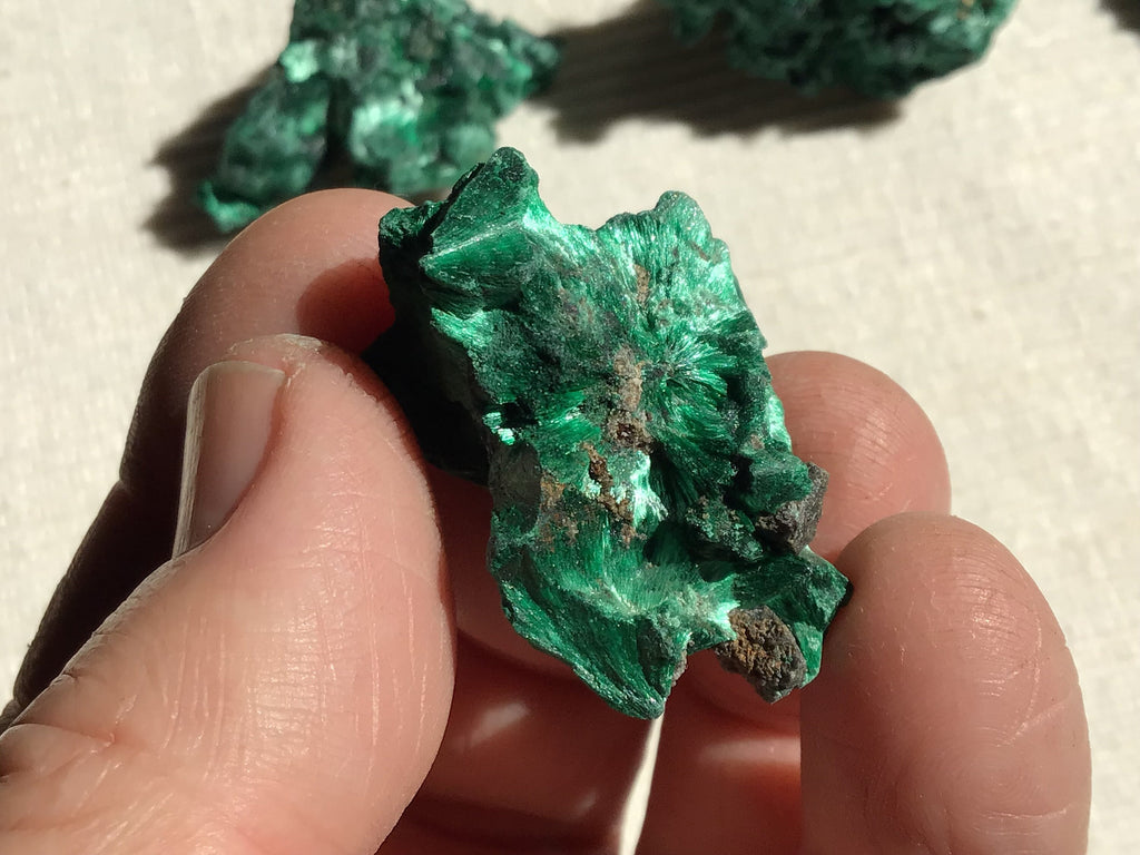16g Silky Congolese Malachite Specimen 1C