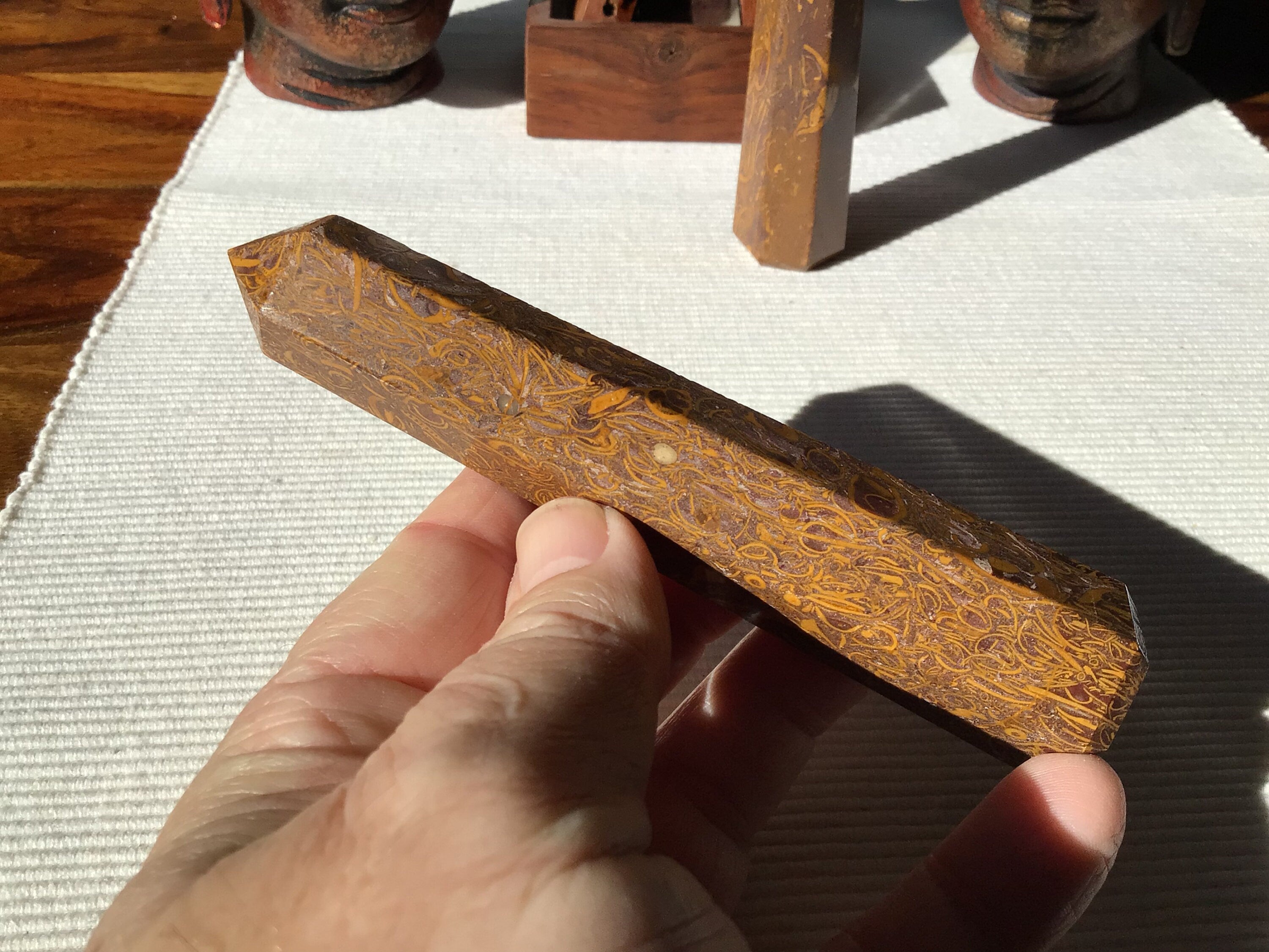128g Elephant Skin Jasper Generator 3A