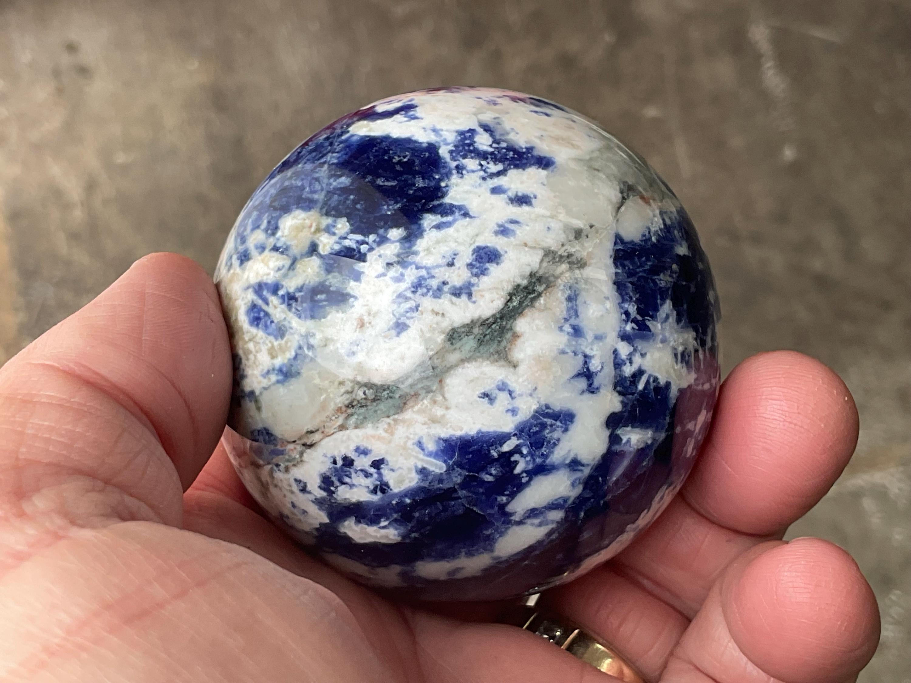 276g Sodalite Sphere B