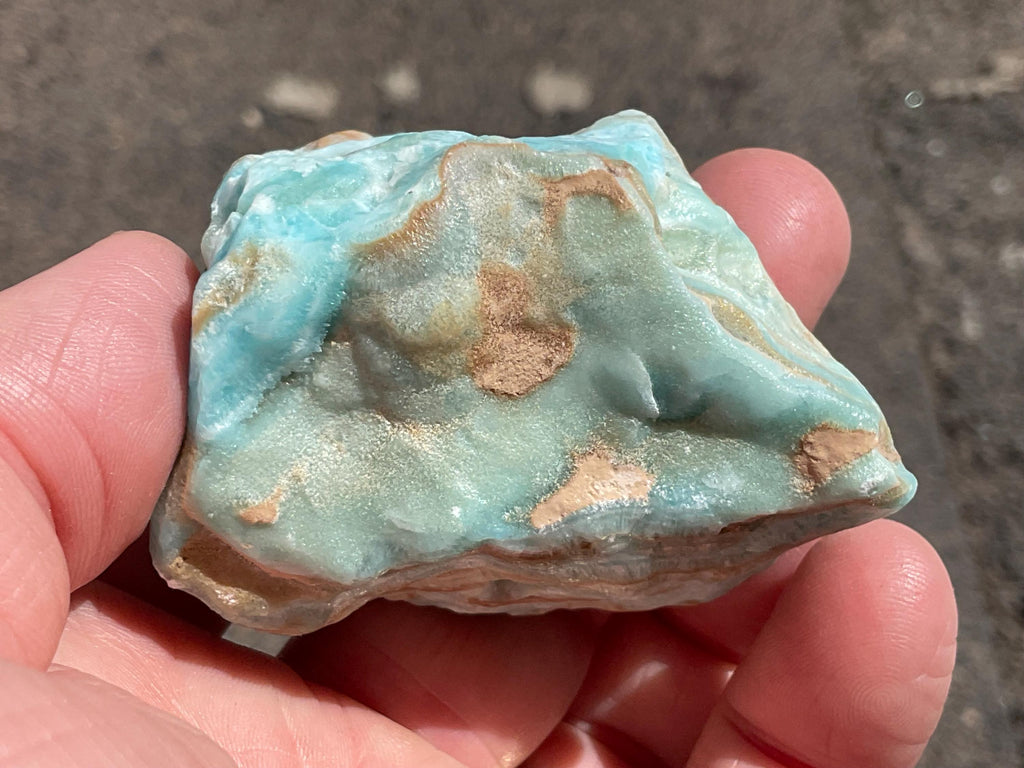 136g Botryoidal Blue Aragonite Specimen 5A