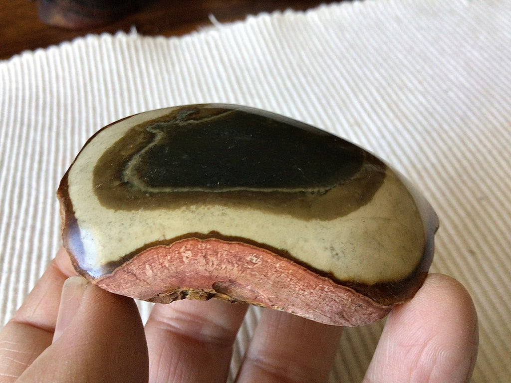 100g Polychrome Jasper One Side Polished 14C