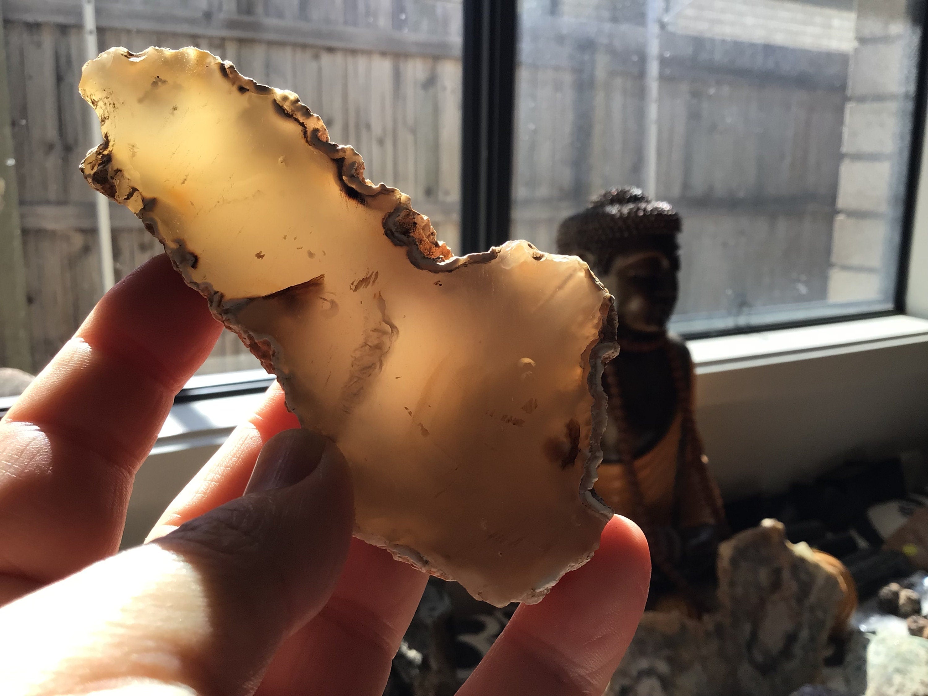 184g Thick Polished Agate Slice 6C