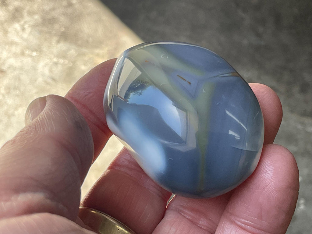 76g Orca Agate Palmstone 7B