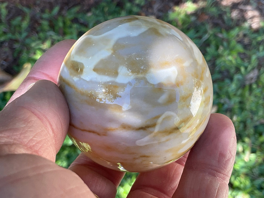 233g Mookaite Jasper Sphere 2A