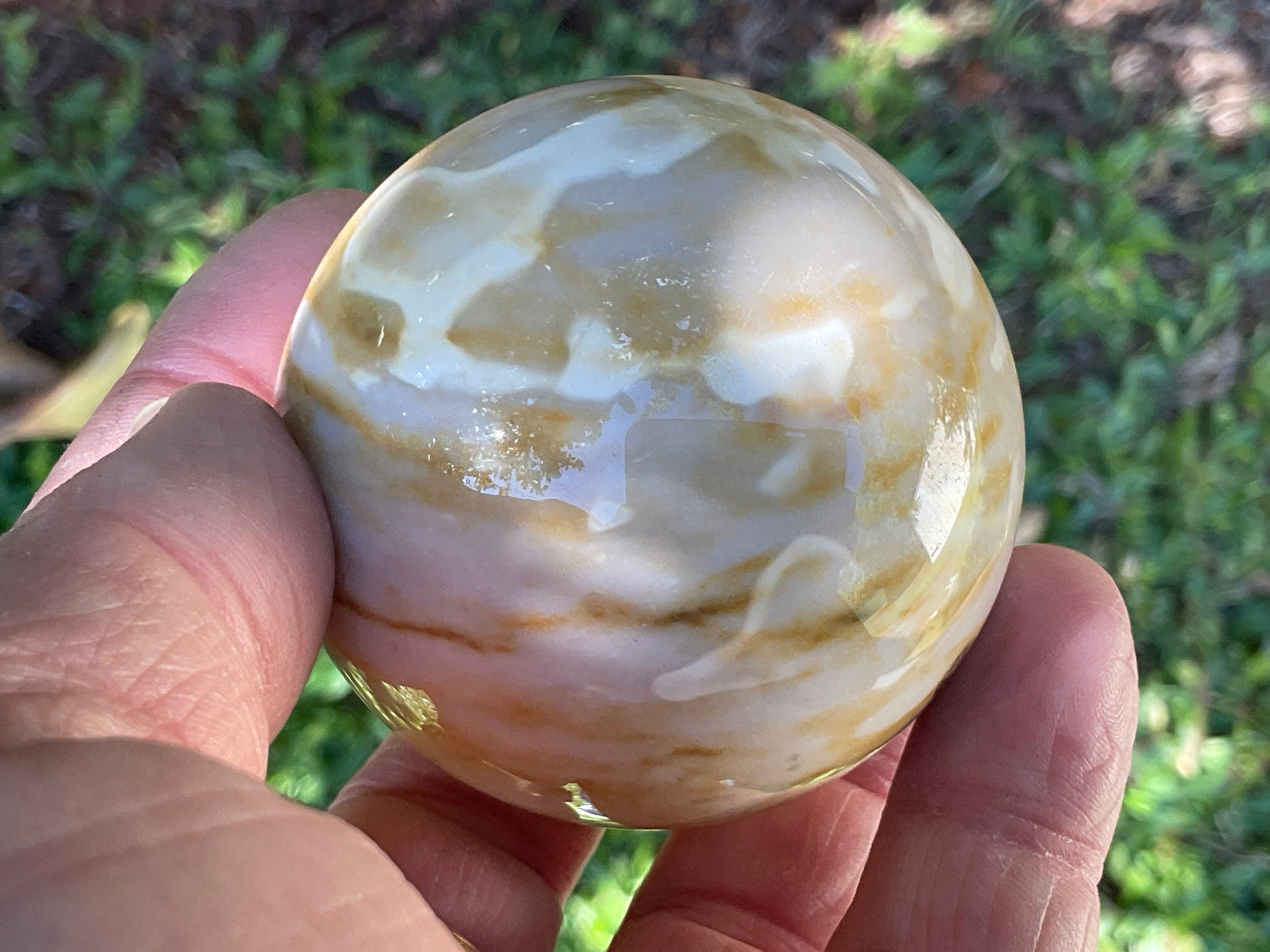 233g Mookaite Jasper Sphere 2A