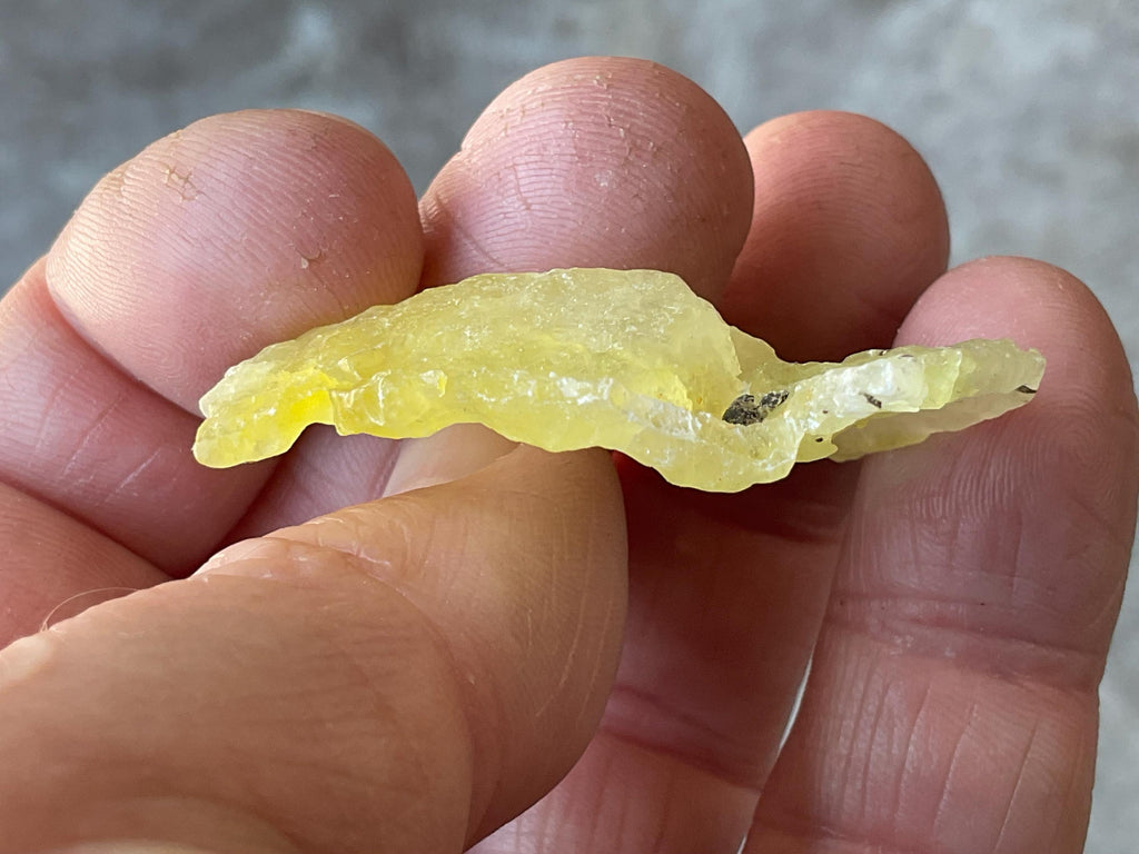 6g Pakistan Yellow Brucite Specimen 3A