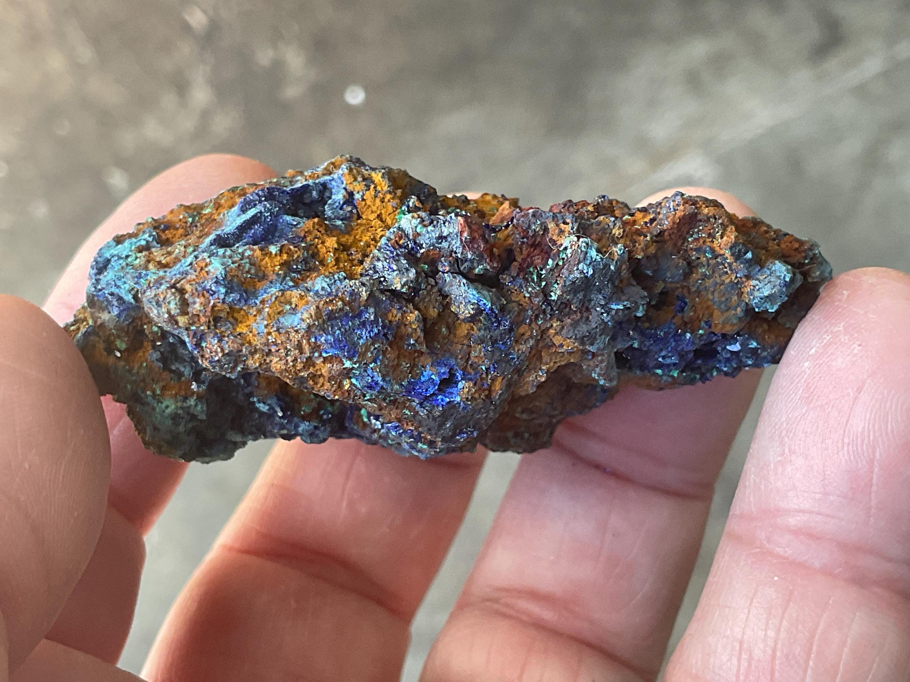 62g Azurite with Malachite Specimen 3A from Anhui, China