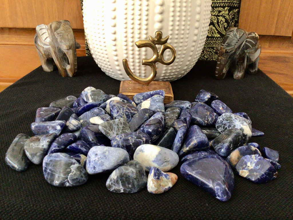 50g Sunset Sodalite Tumbled Stones