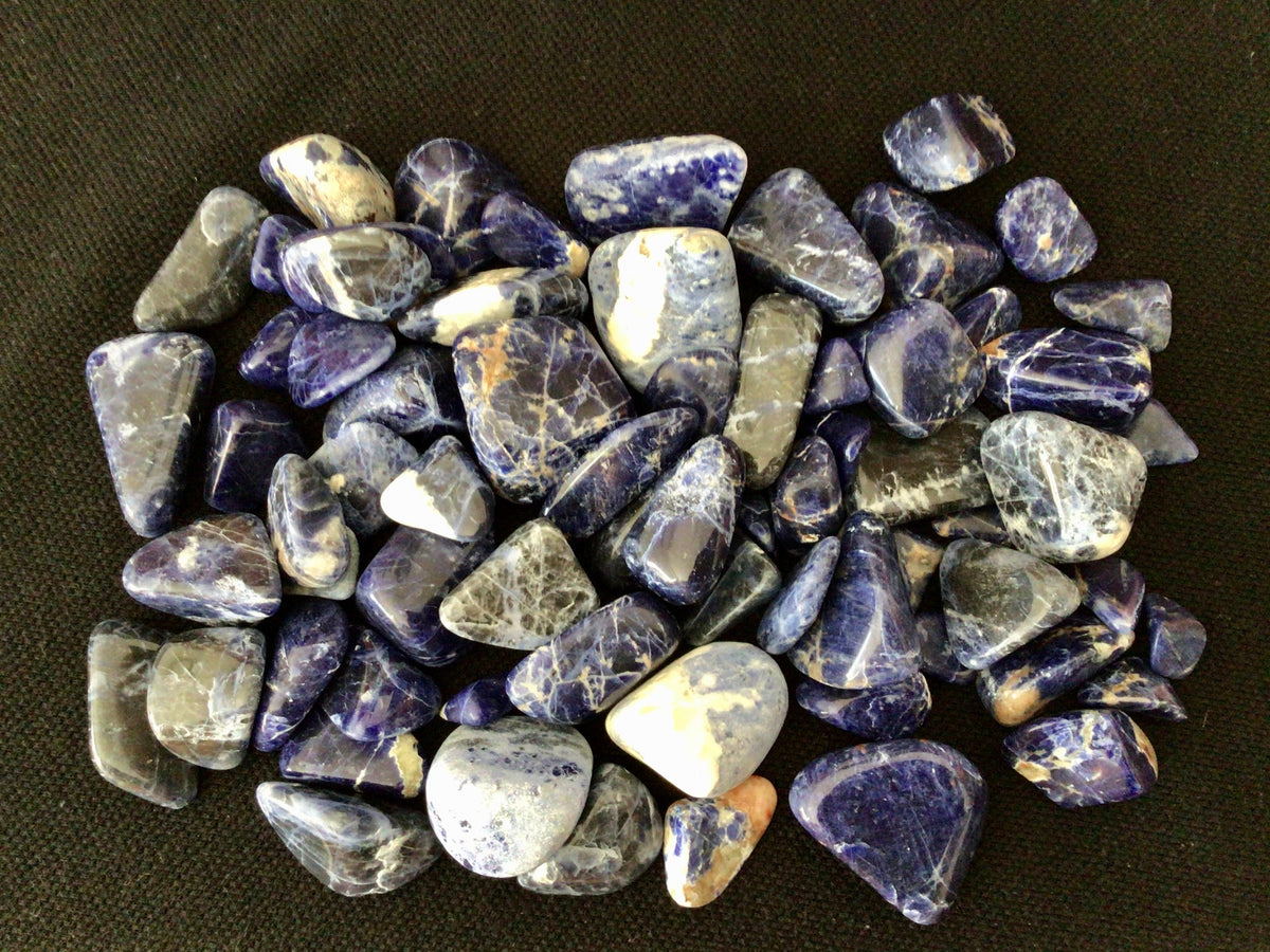 50g Sunset Sodalite Tumbled Stones