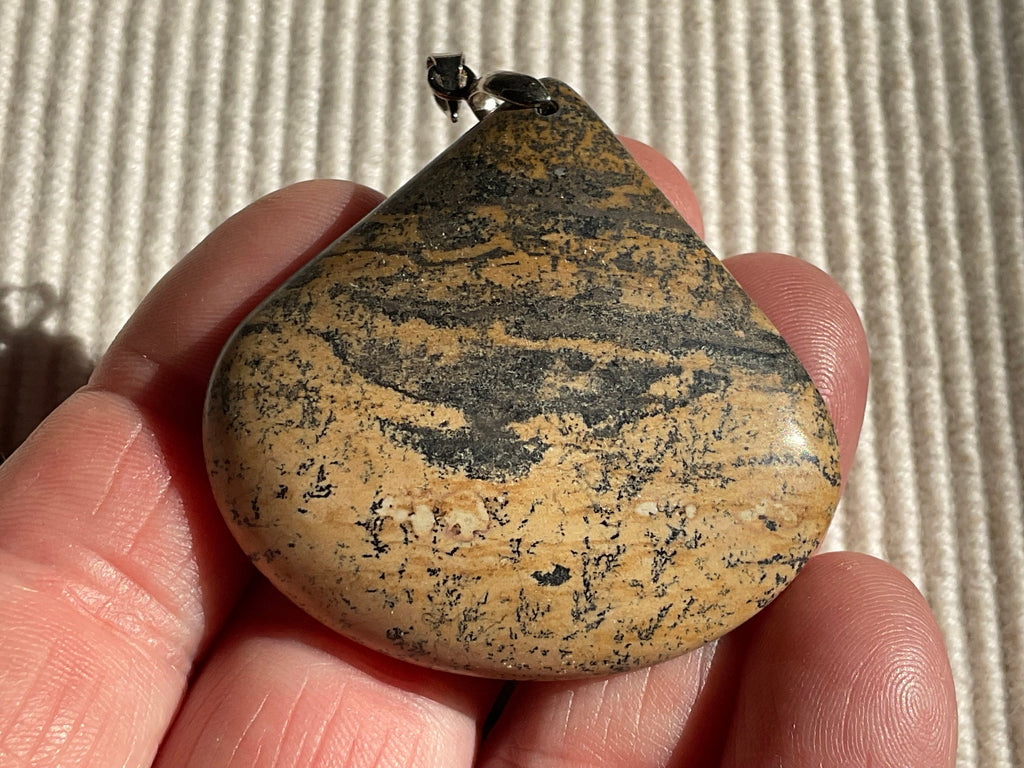 20g “Chinese Picture Jasper” Pendant C