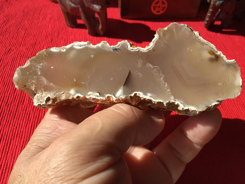 184g Thick Polished Agate Slice 6C