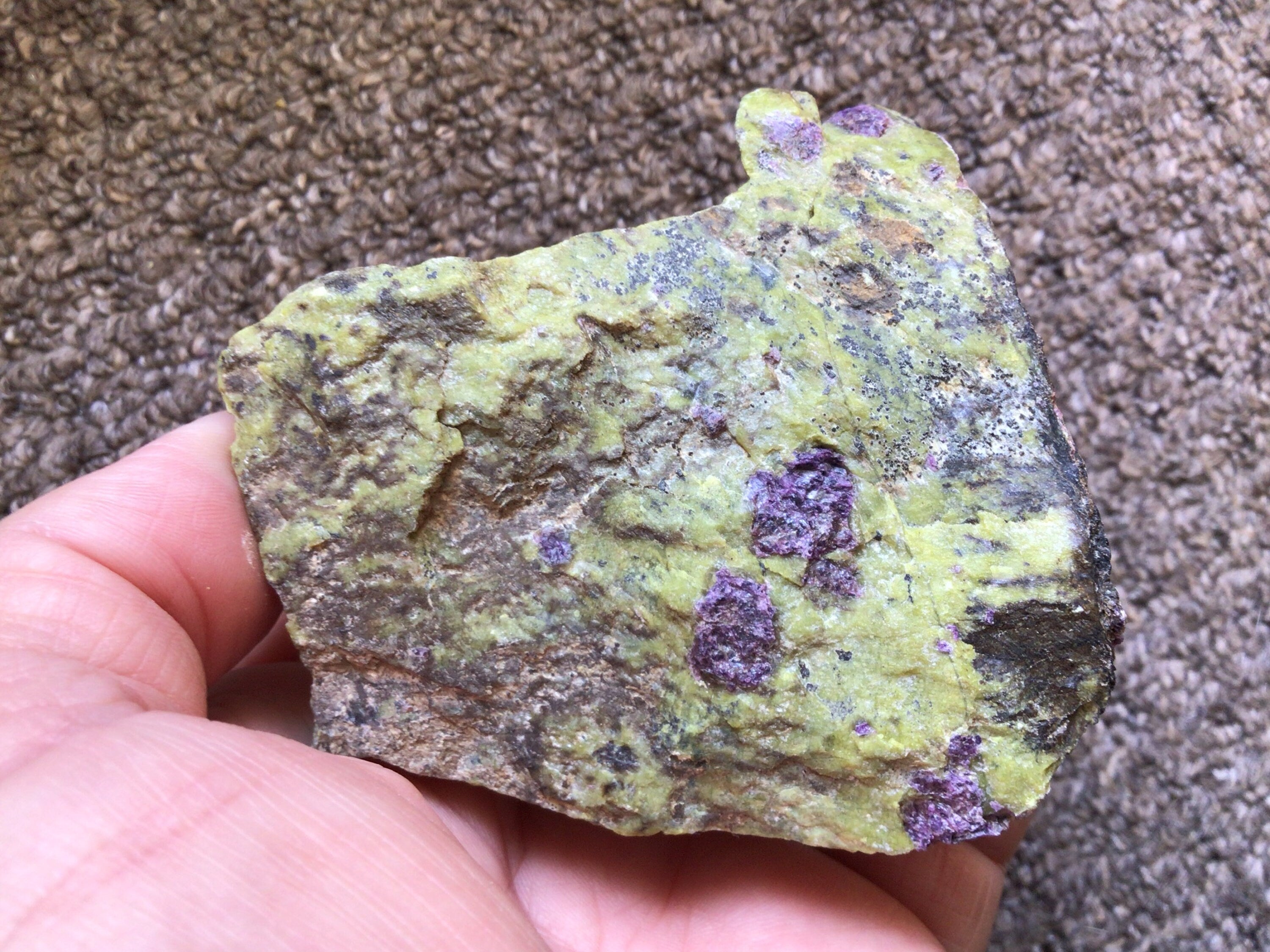 200g Atlantisite Rough Piece 7B