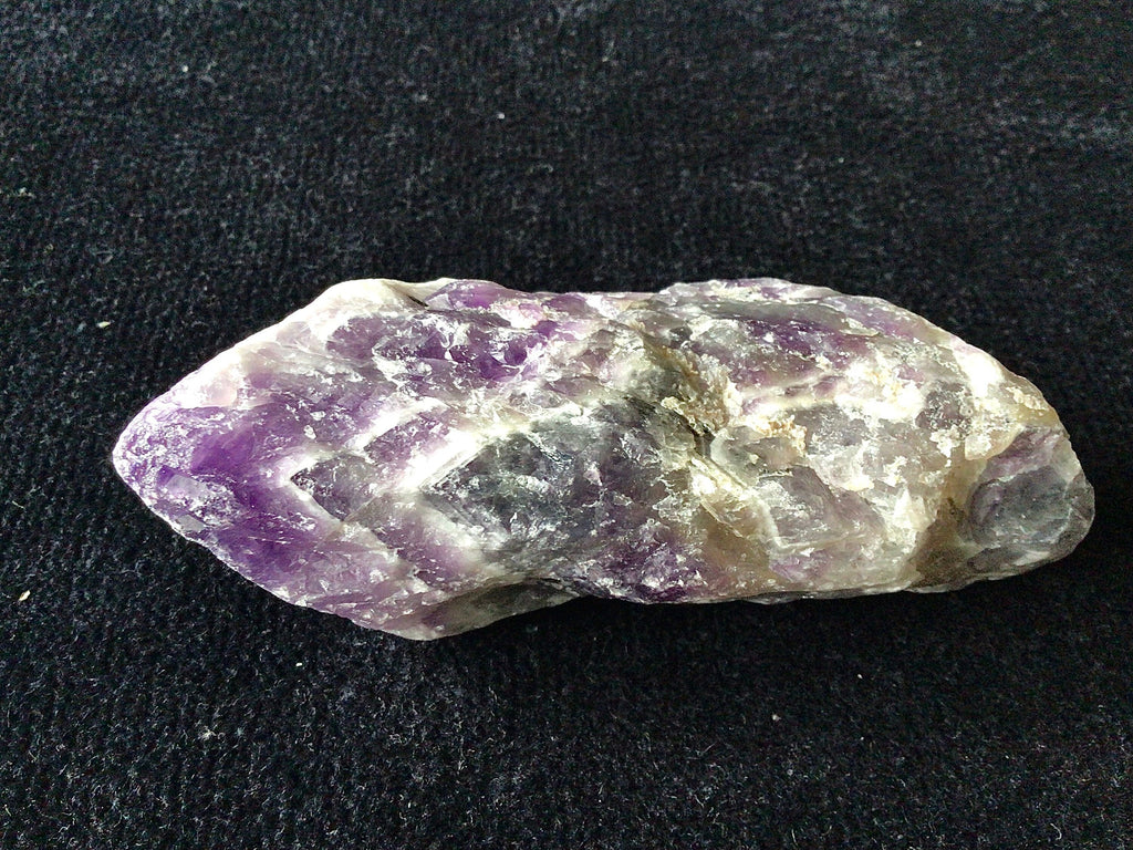 213g Chevron Amethyst Rough Piece 3B