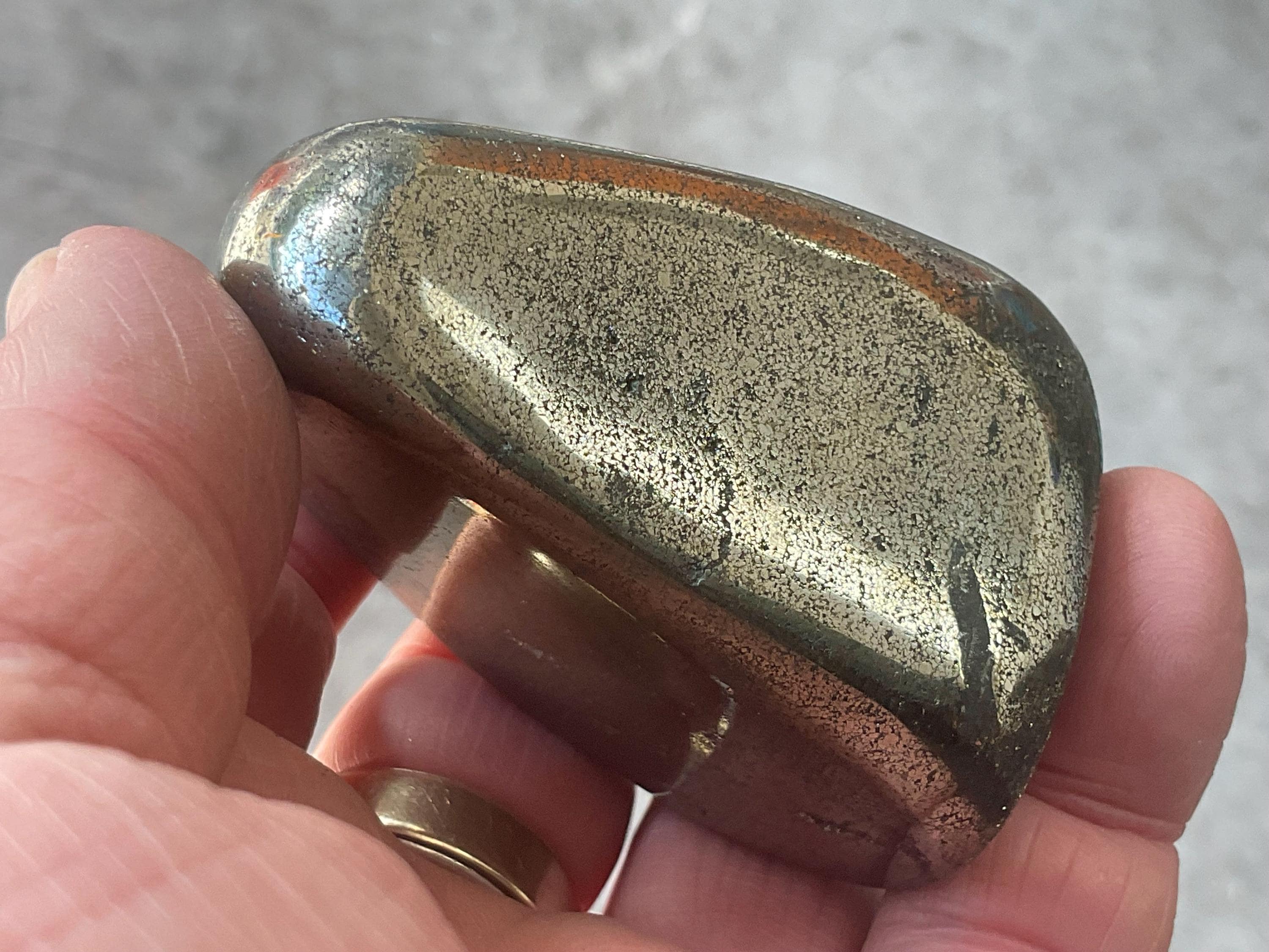 266g Pyrite Polished Freeform 6B