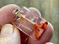 Fire Quartz Pillow Cabochon Pendant 2C