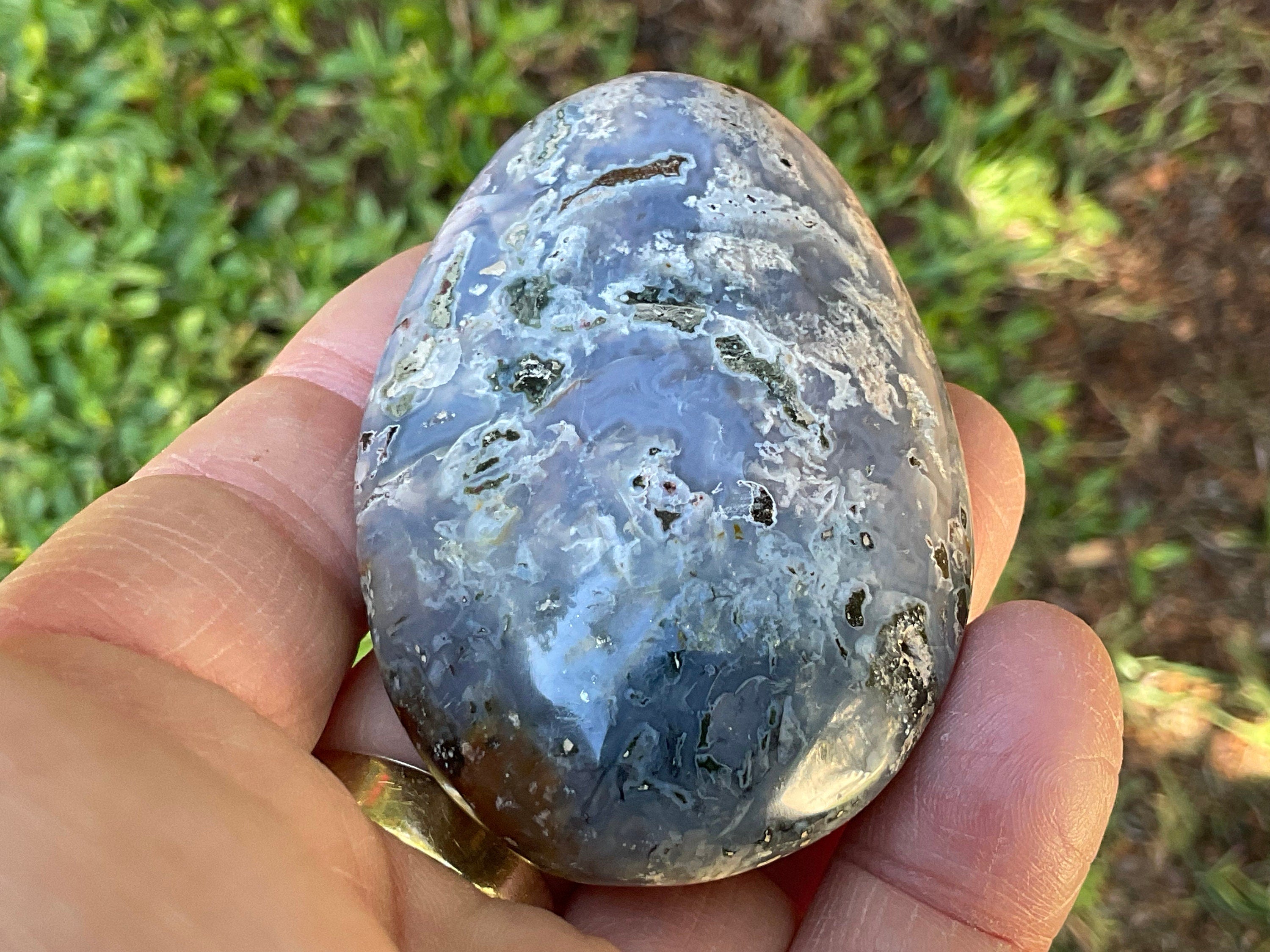 100g Ocean Jasper/Opal Palmstone 10A
