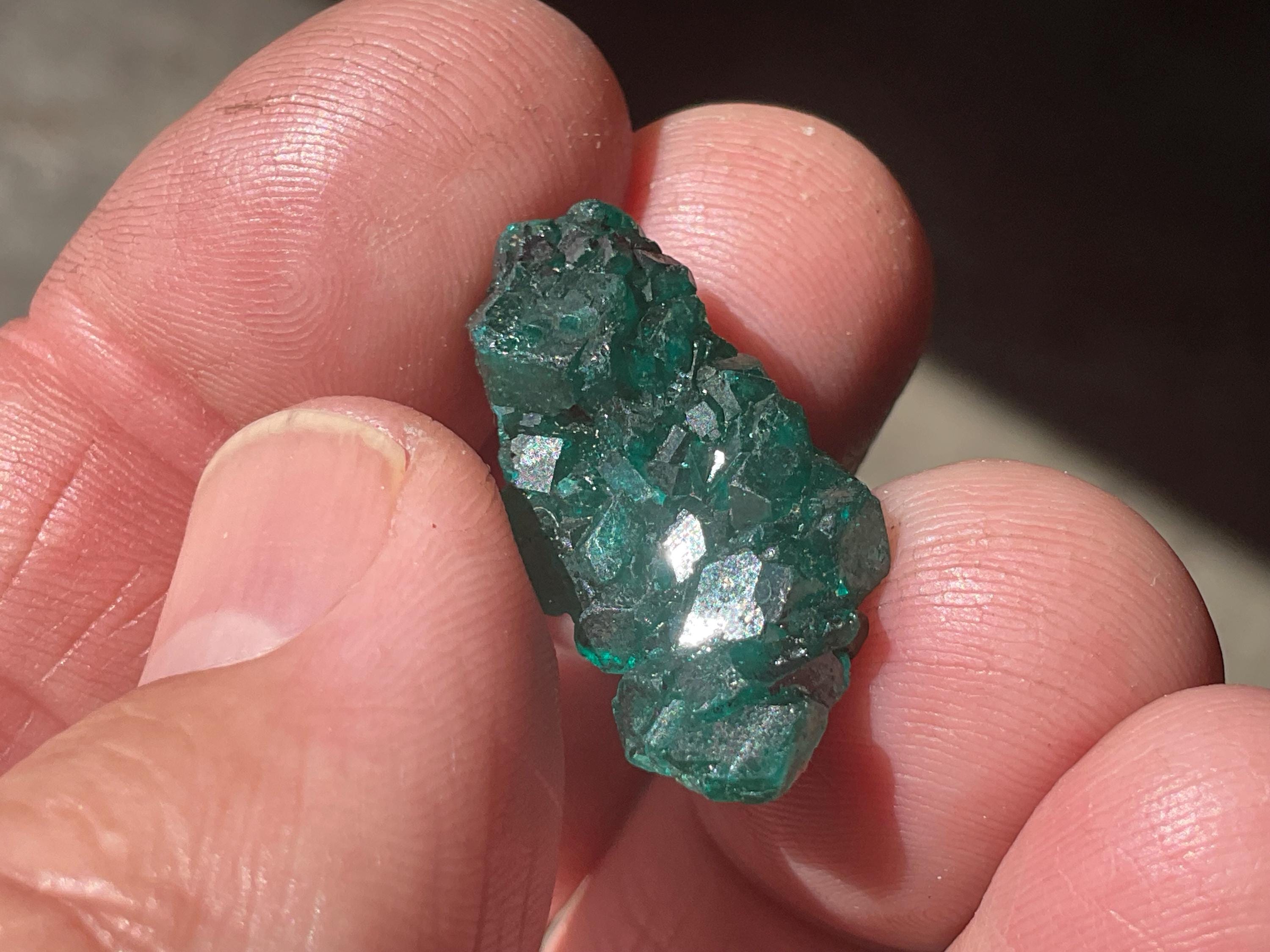 4g Congolese Dioptase Specimen 5A