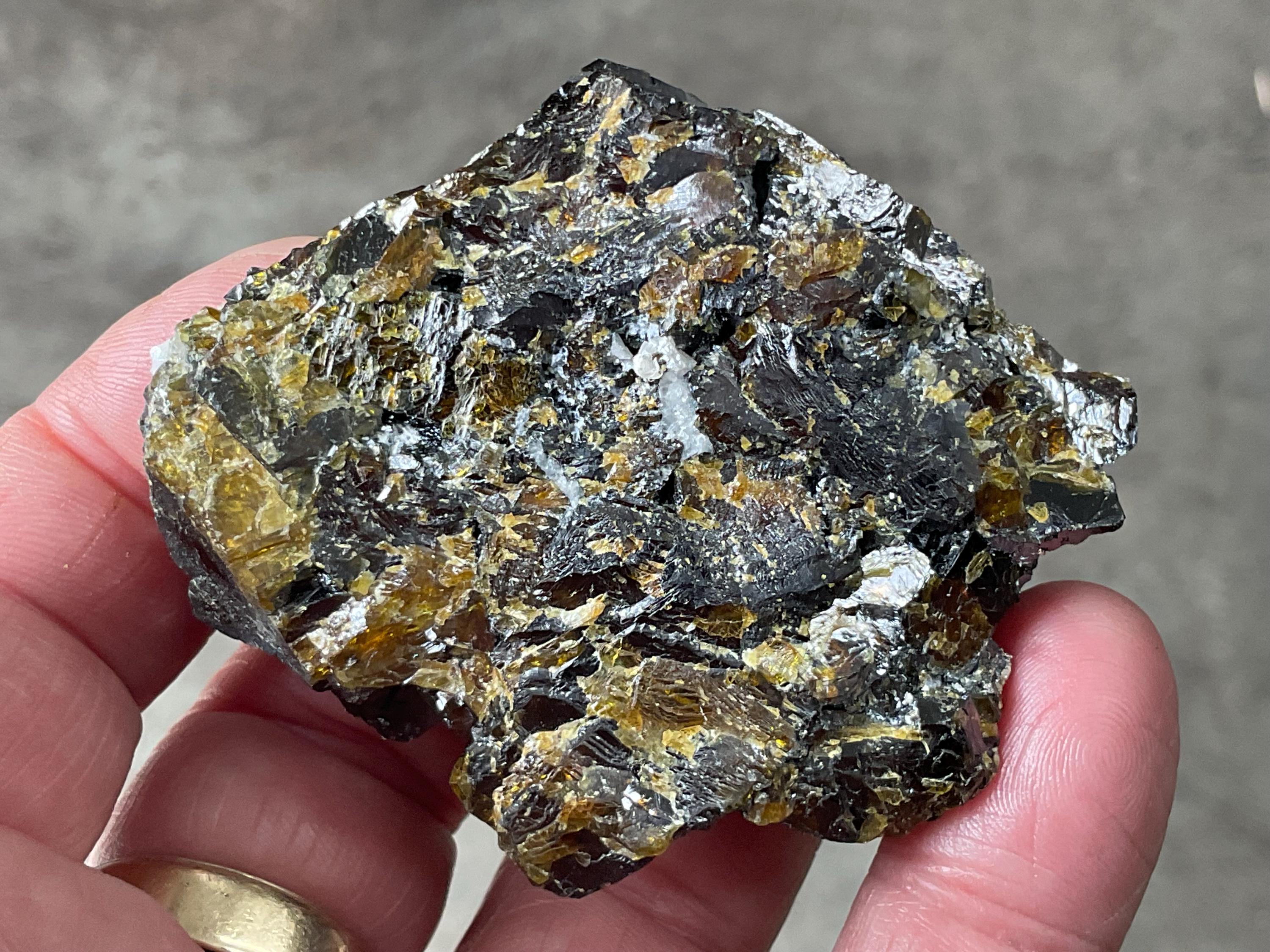 104g Chinese Marmatite Specimen 4B