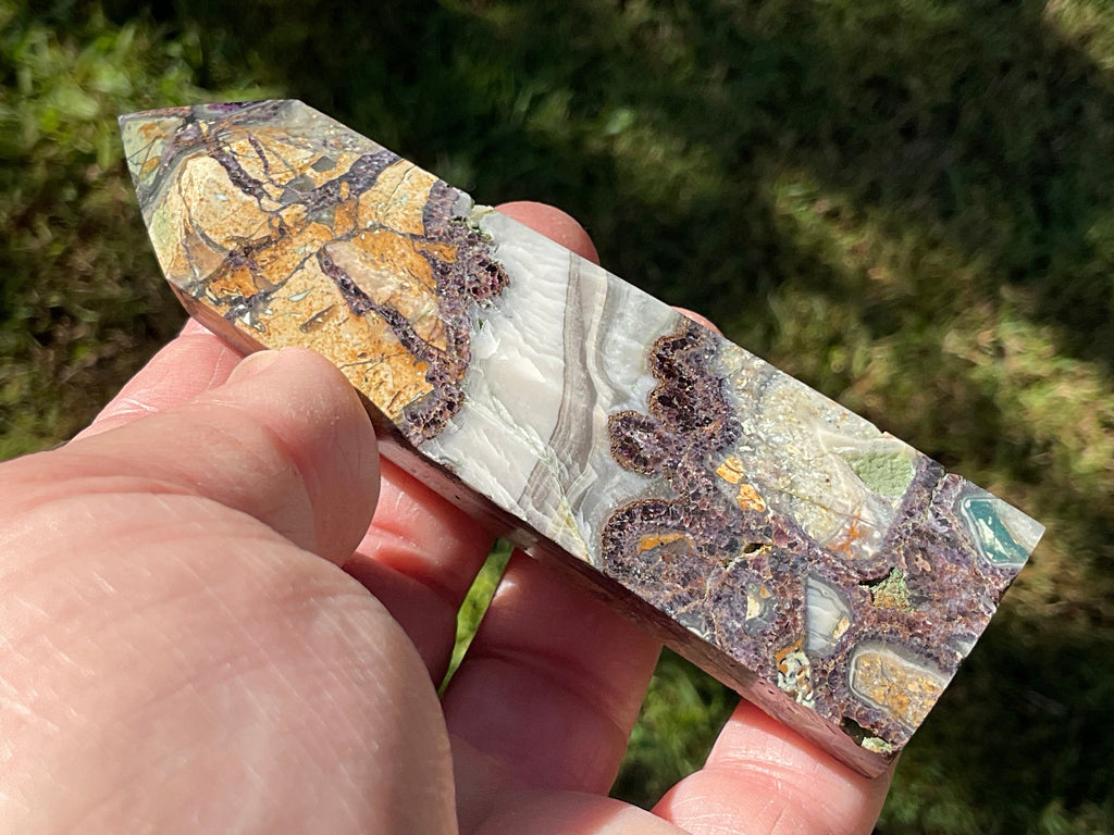 132g Brecciated Fluorite Generator 2B