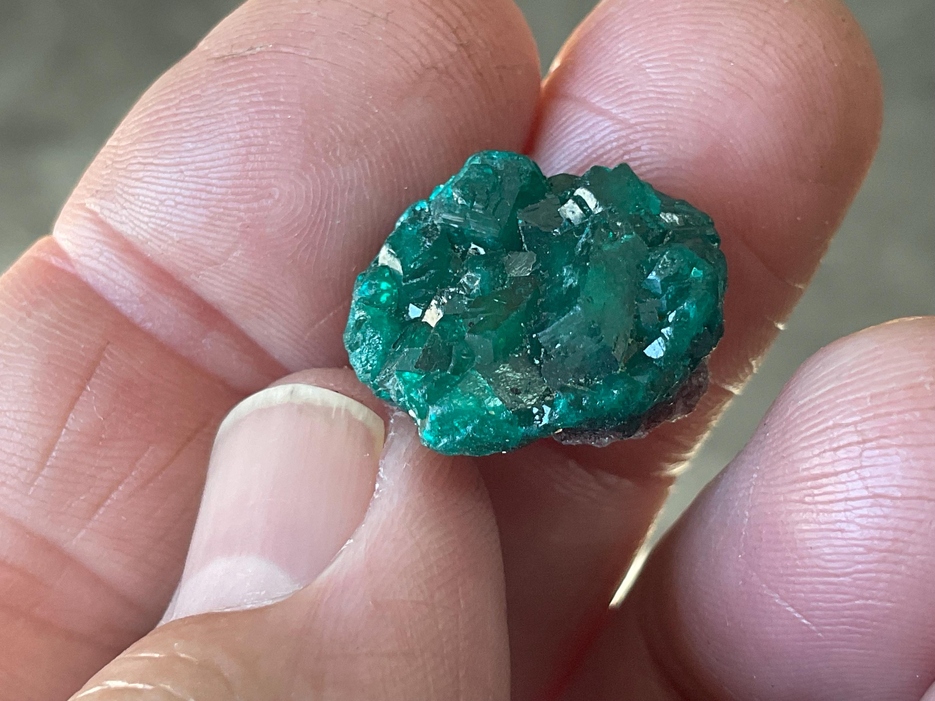 4g Congolese Dioptase Specimen 4C