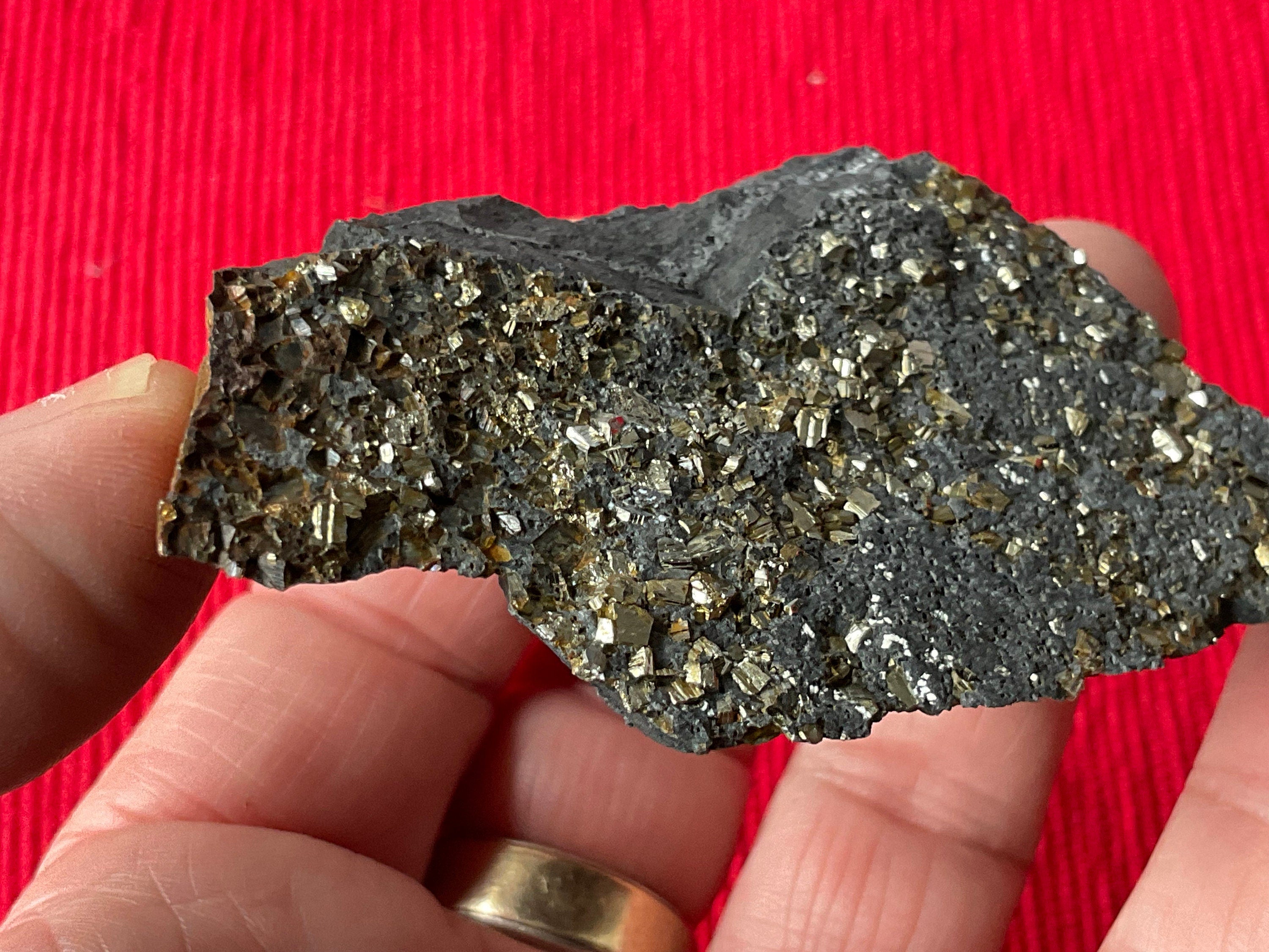 72g Tasmanian Cubic Pyrite Specimen 1C