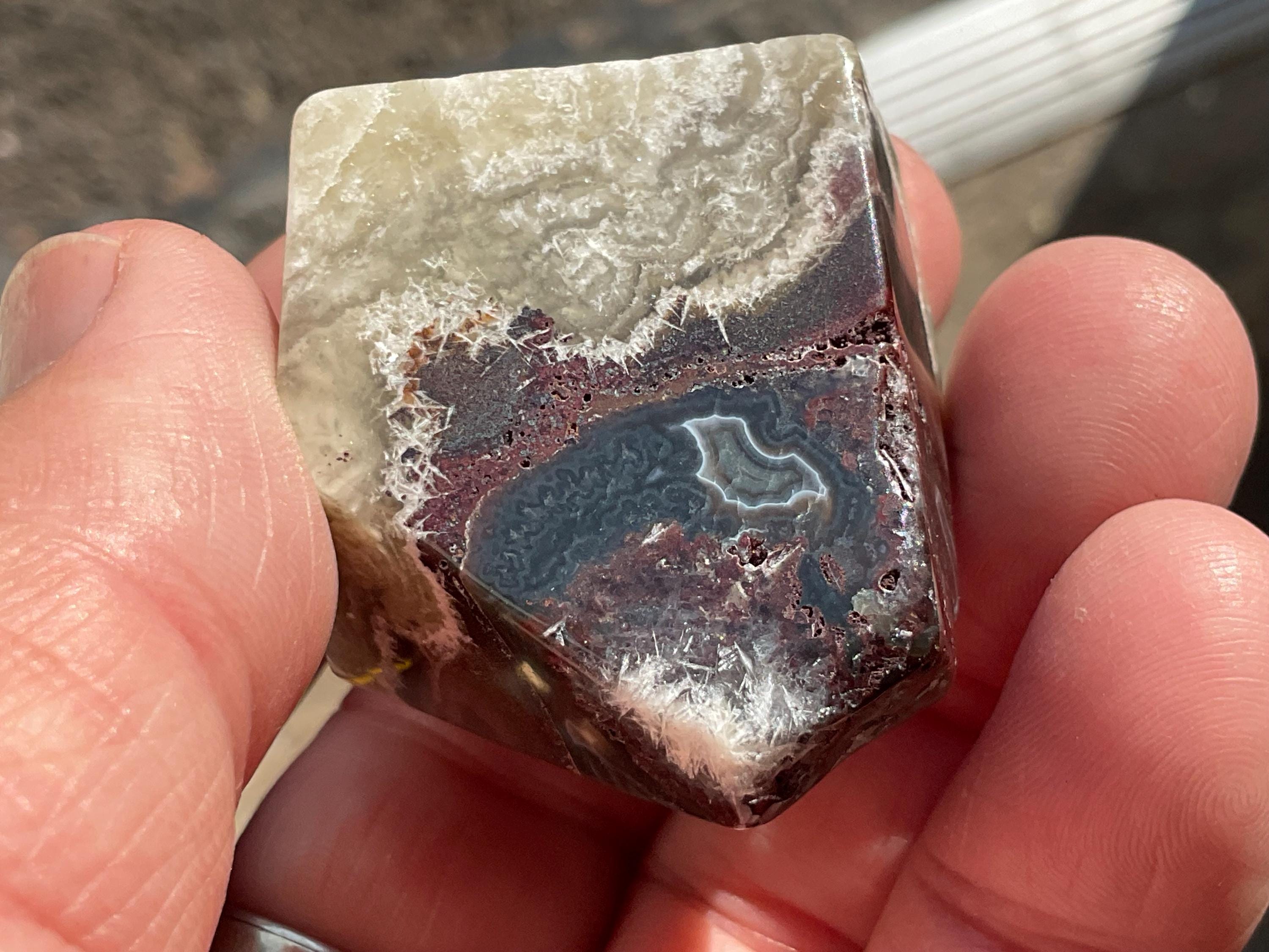 64g Mexican Crazy Lace Agate Freeform 18C