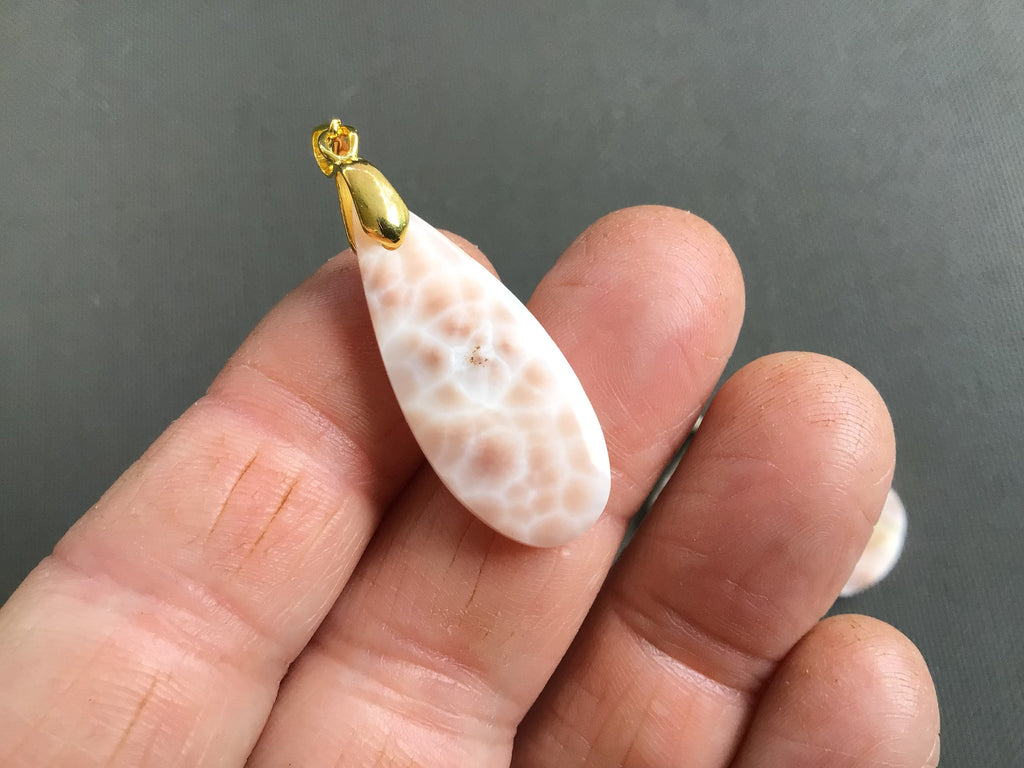 Indonesian Natrolite Pendant 1C