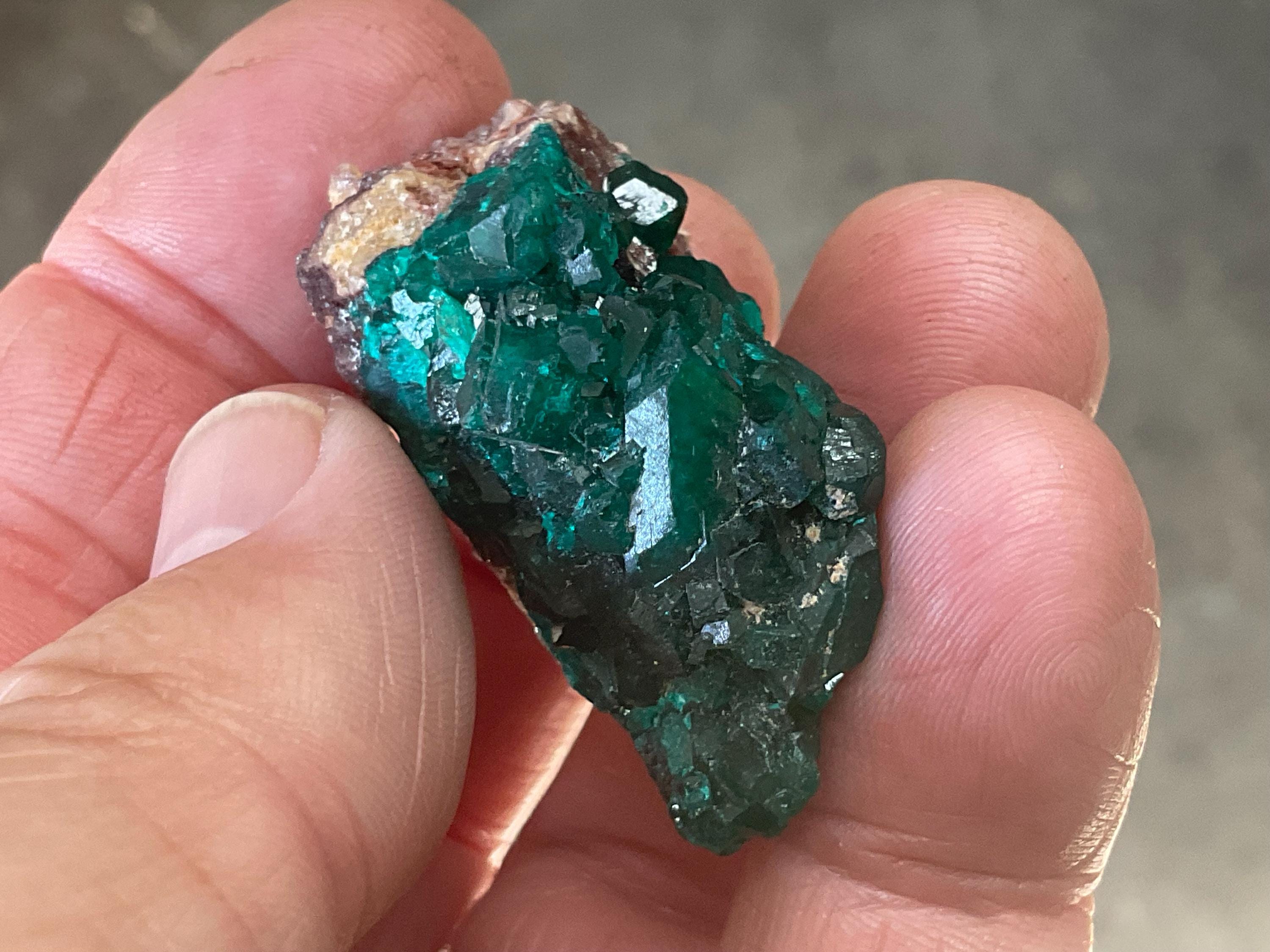 22g Congolese Dioptase Specimen 9B