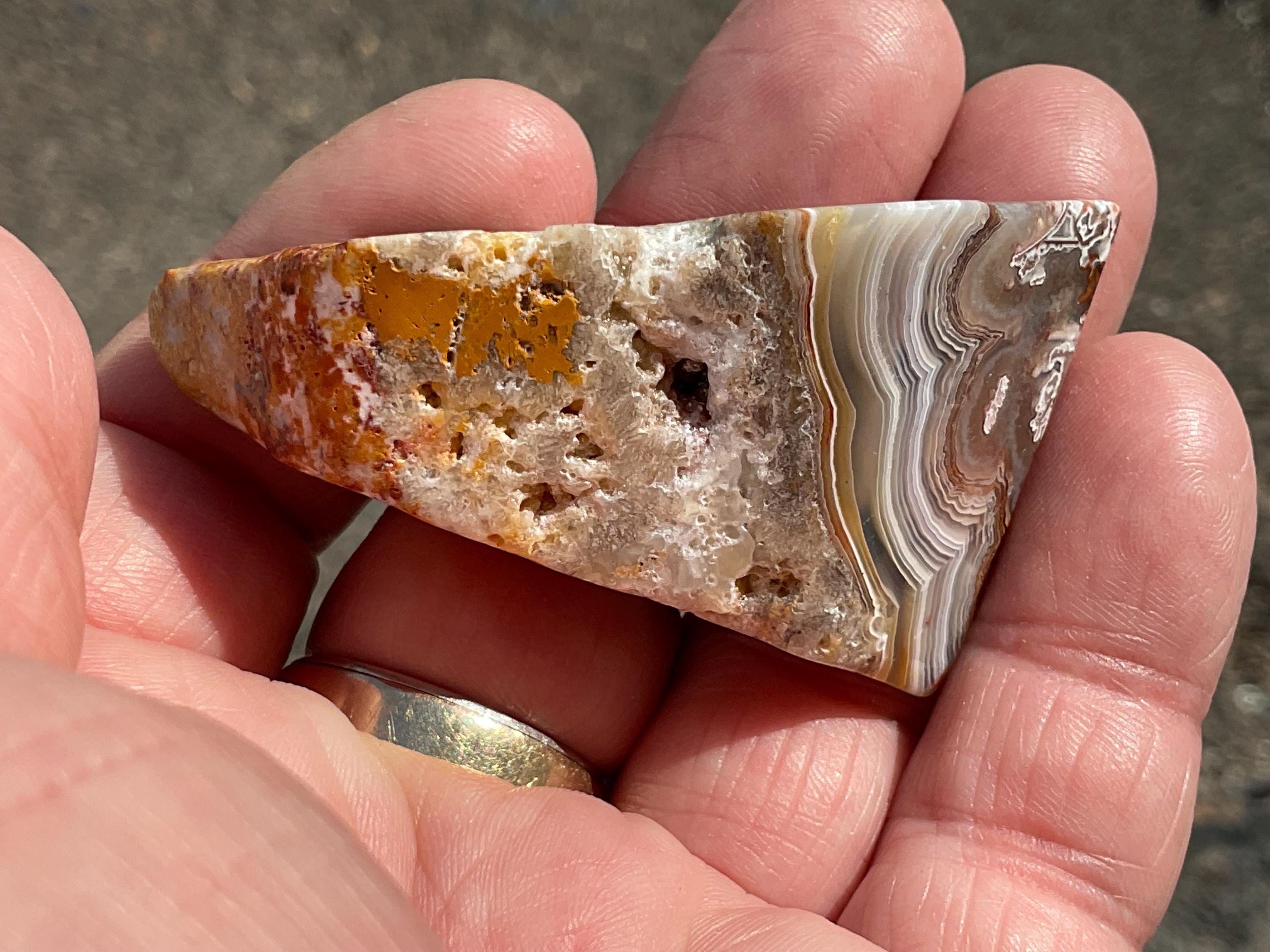 48g Mexican Crazy Lace Agate Freeform 11C