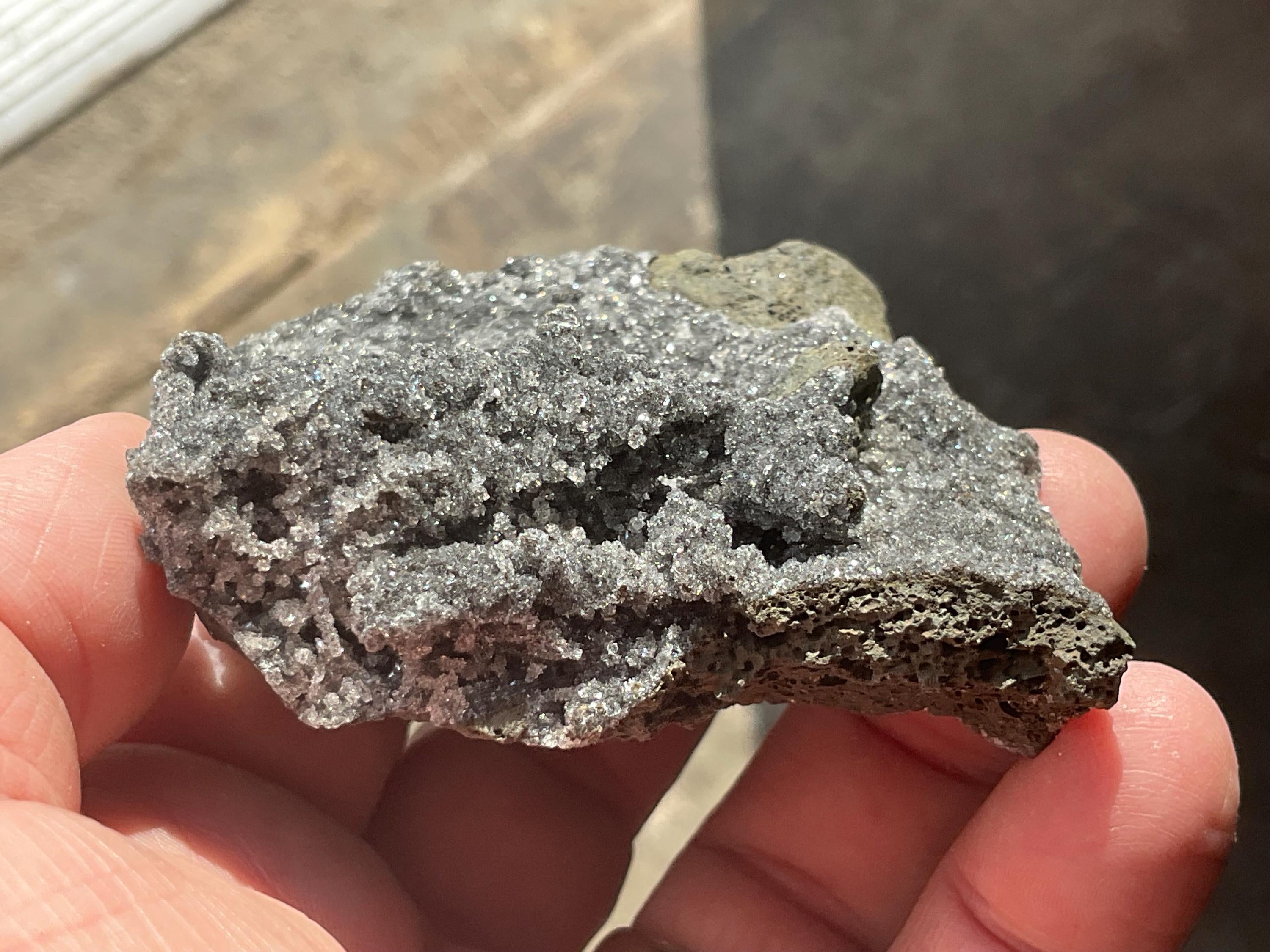 88g “Black Apophyllite” Specimen 1C from Indonesia