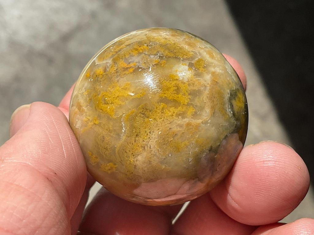 92g Indonesian Bee Jasper Sphere 2A