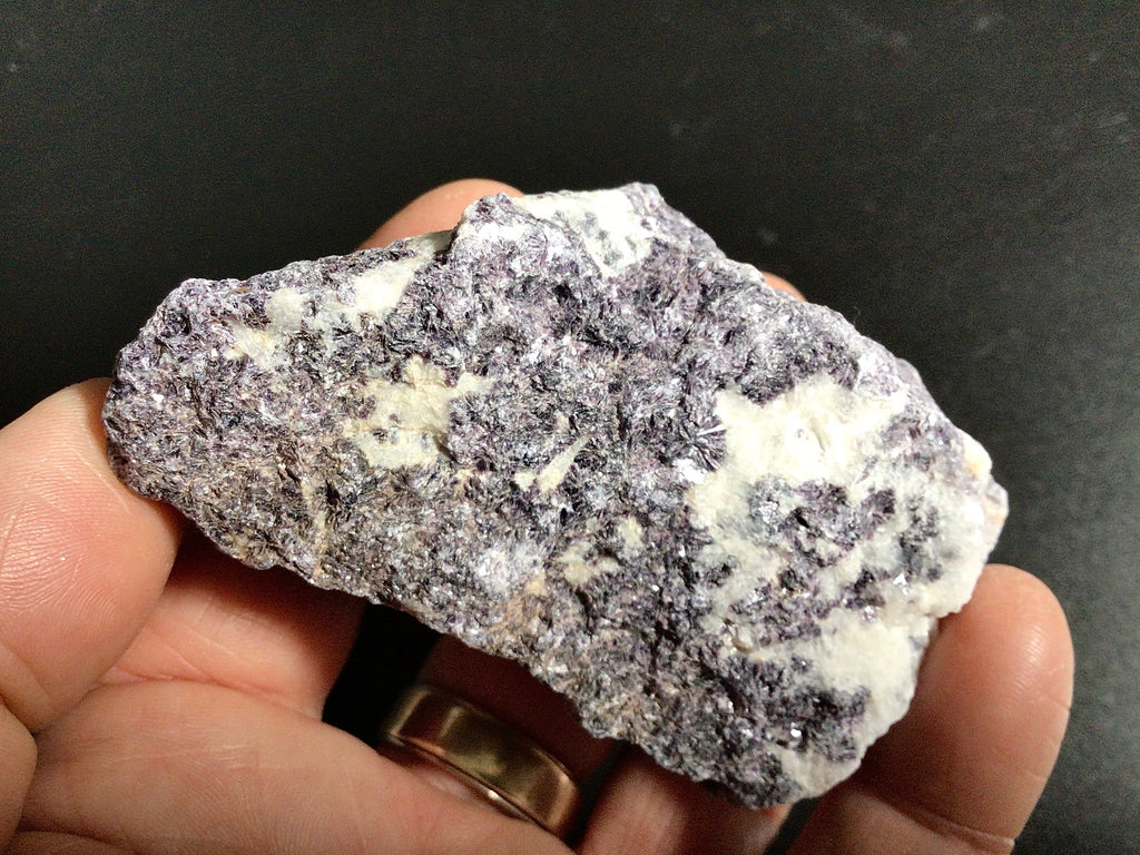 120g Trilithionite with Petalite and Rubellite Rough Piece 5B