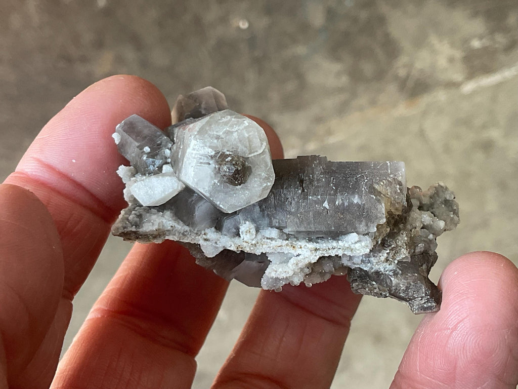 46g Panda Calcite Specimen 3A from Fujian, China