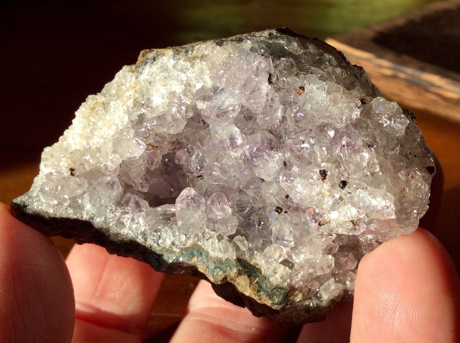 131g Natural Amethyst Geode Piece A5
