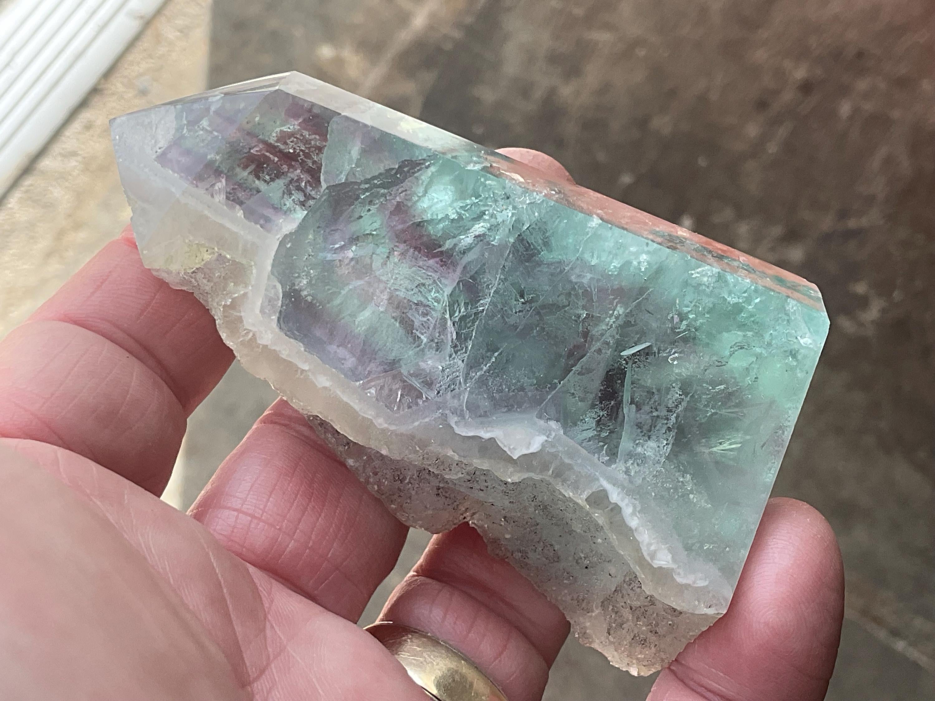 157g Rainbow Fluorite Generator 3C