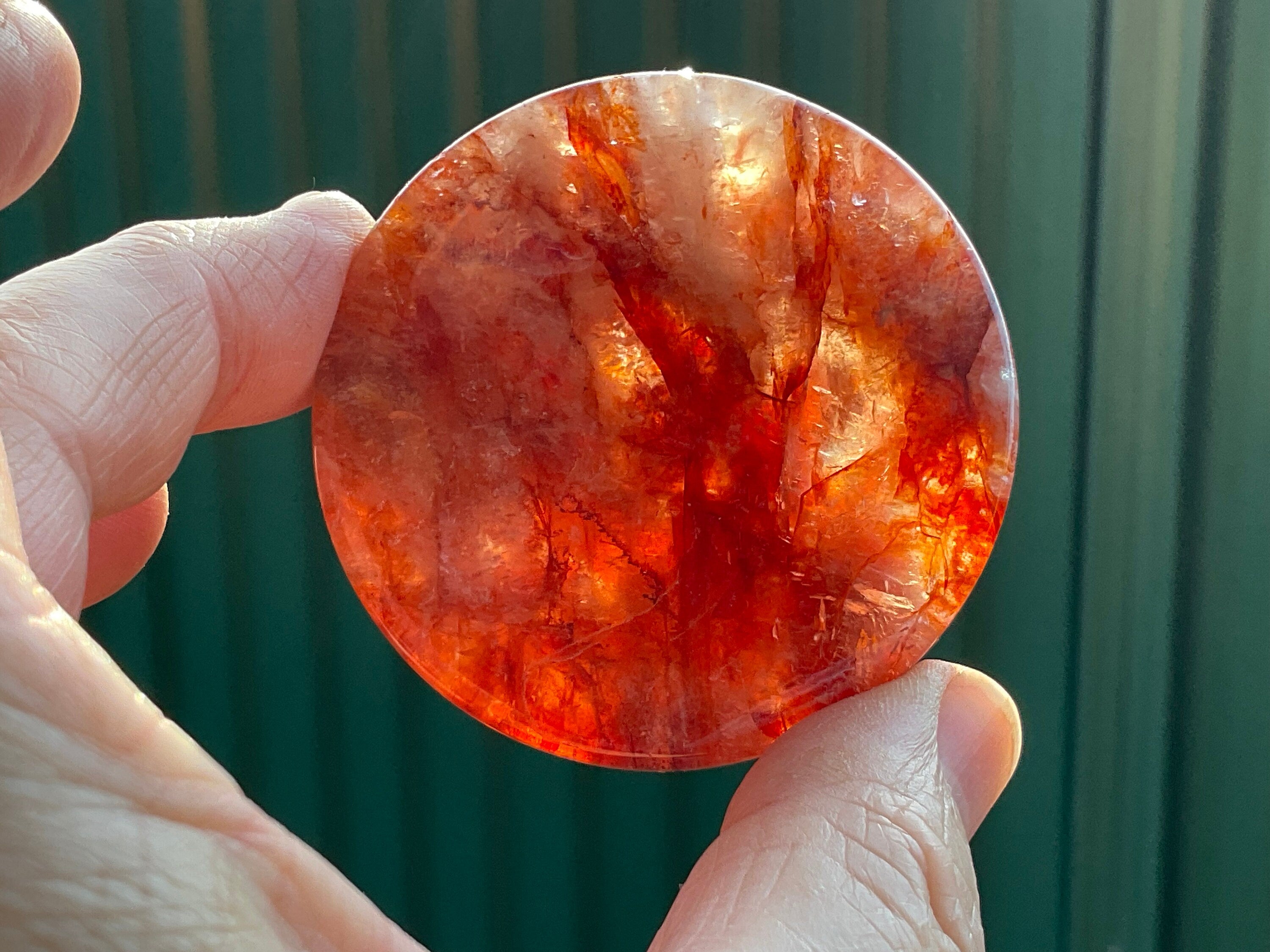 79g Fire Quartz Trinket Tray E