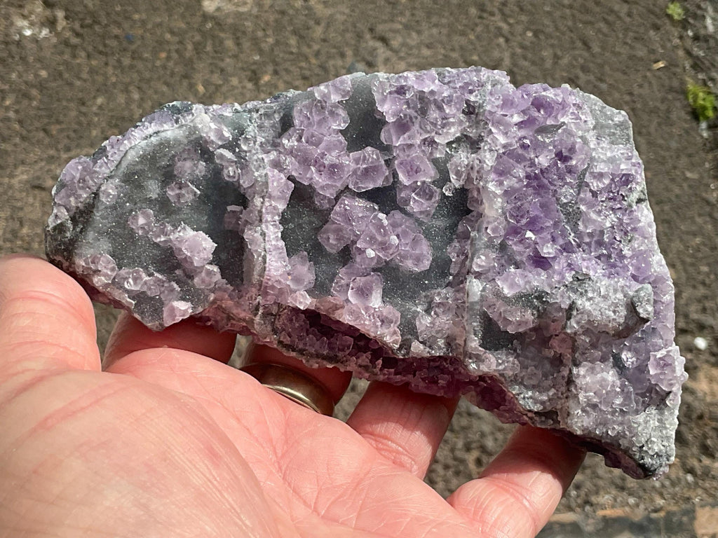 428g Purple Chinese Fluorite Specimen 4