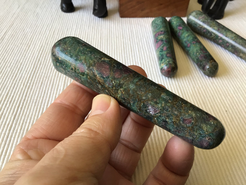 90g Ruby in Fuchsite Wand B