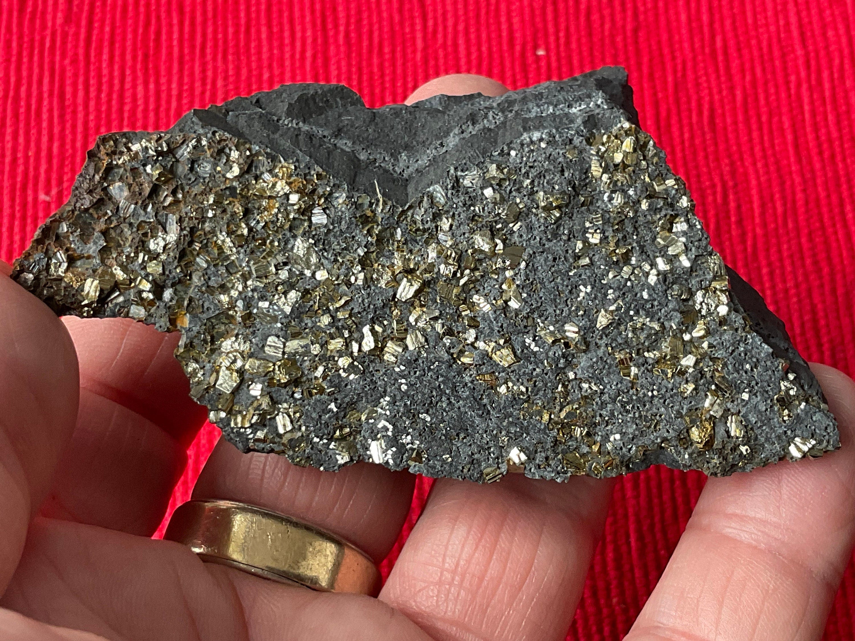 72g Tasmanian Cubic Pyrite Specimen 1C
