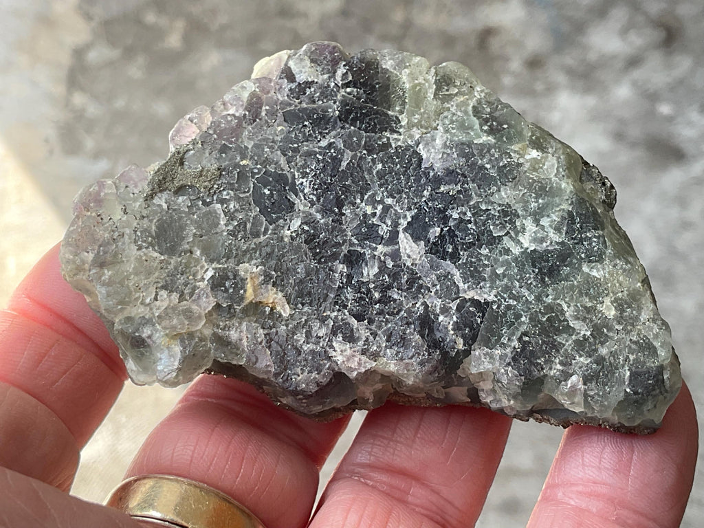 96g Pyrite Encrusted Fluorite Specimen C