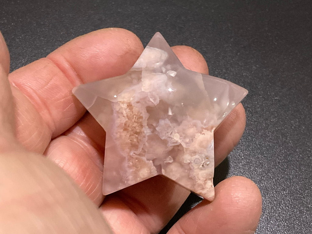 40g Flower Agate Star 4C
