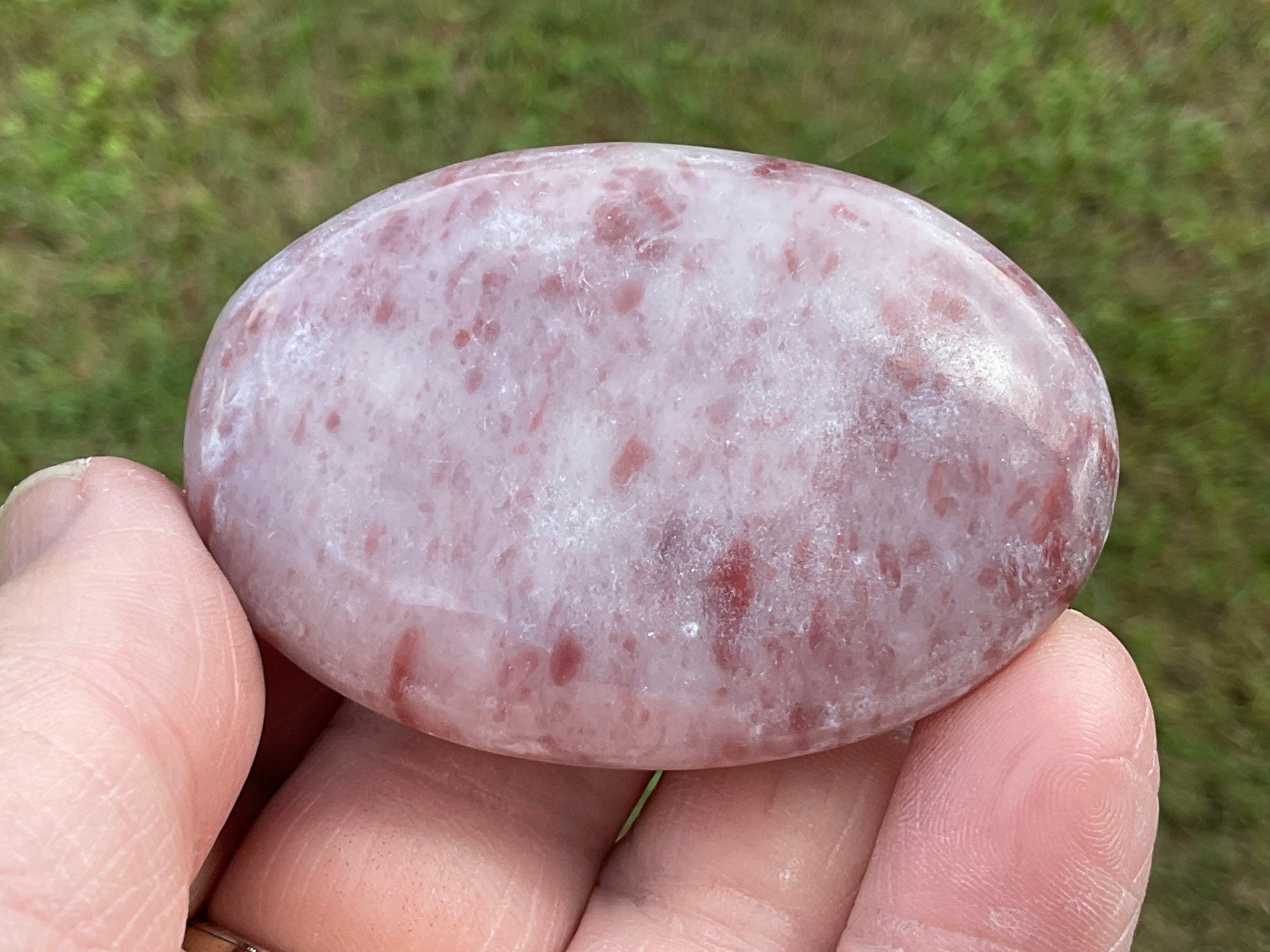65g Pakistan Strawberry Jasper Palmstone 2B